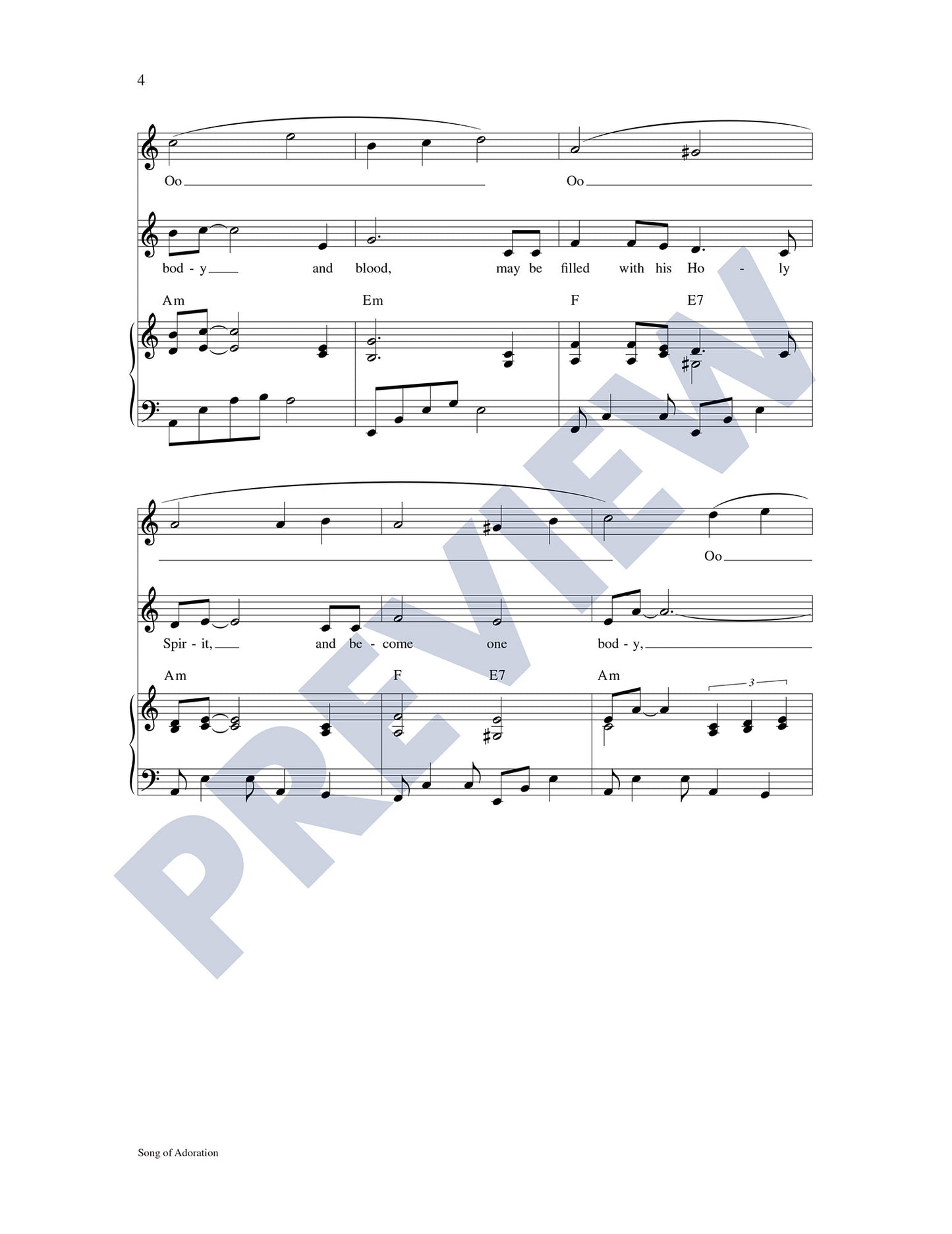 Song of Adoration