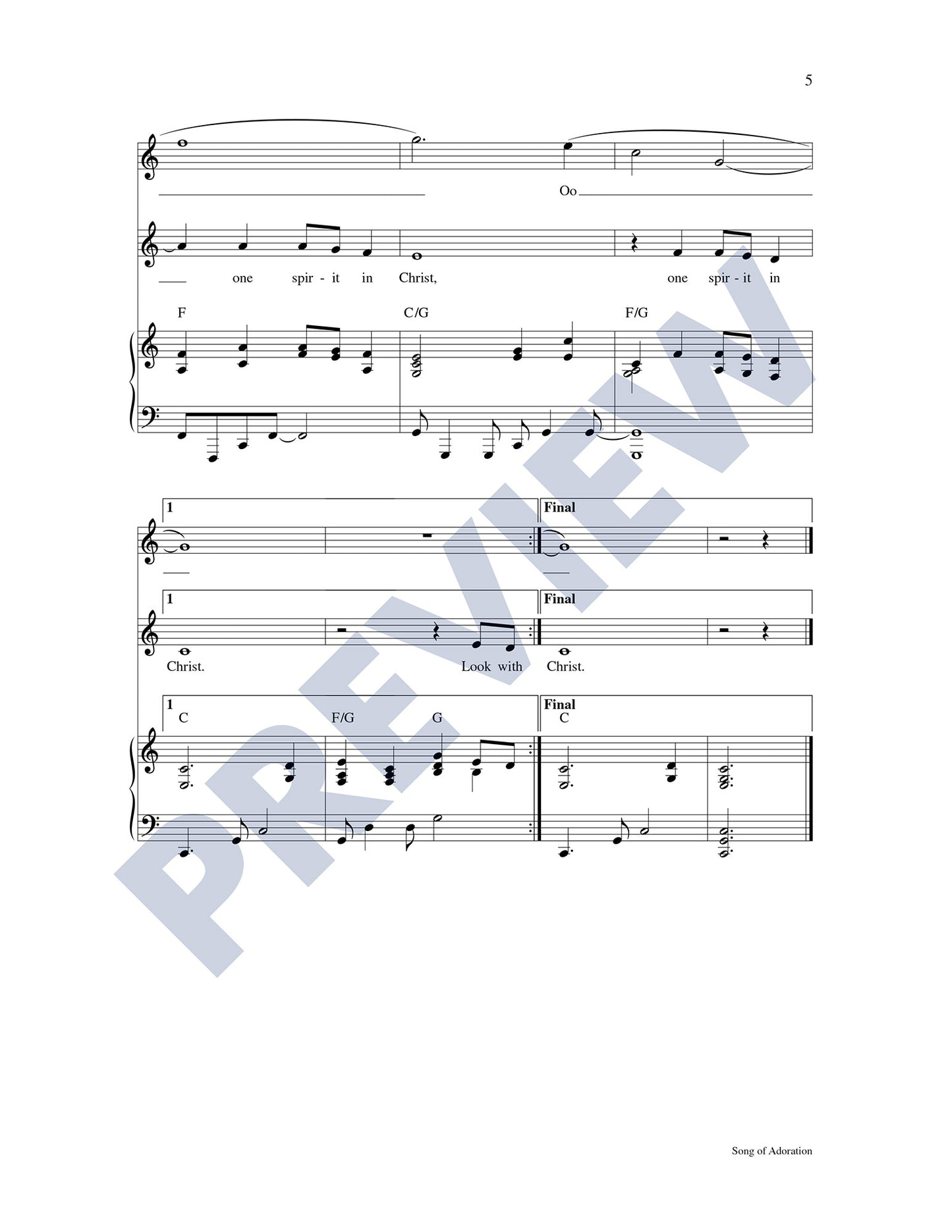 Song of Adoration