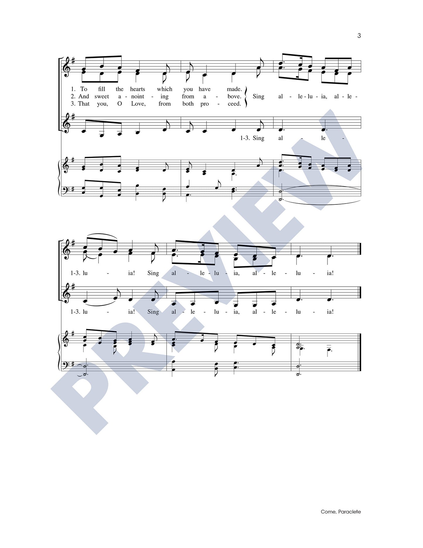 Come, Paraclete
