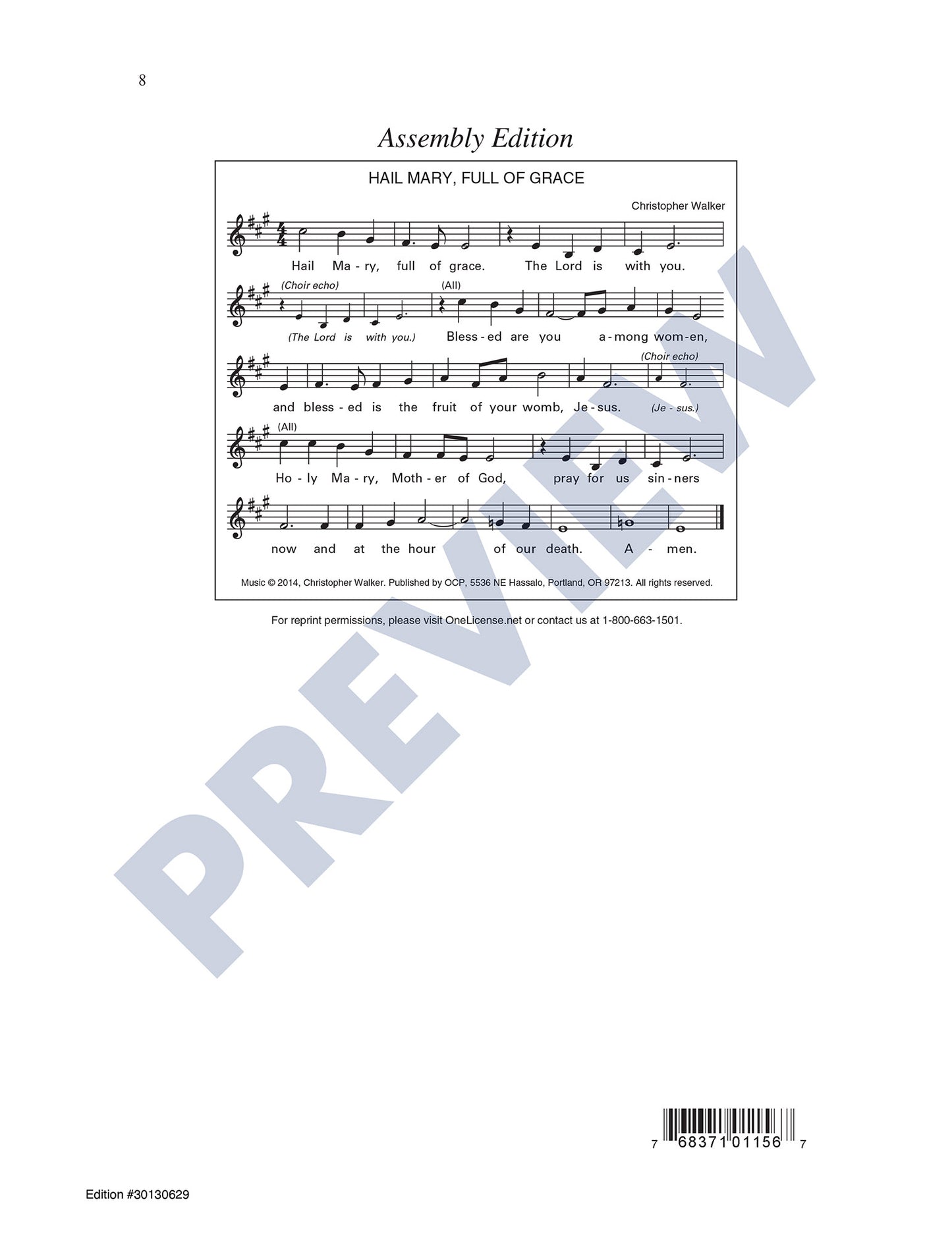 Hail Mary, Full of Grace