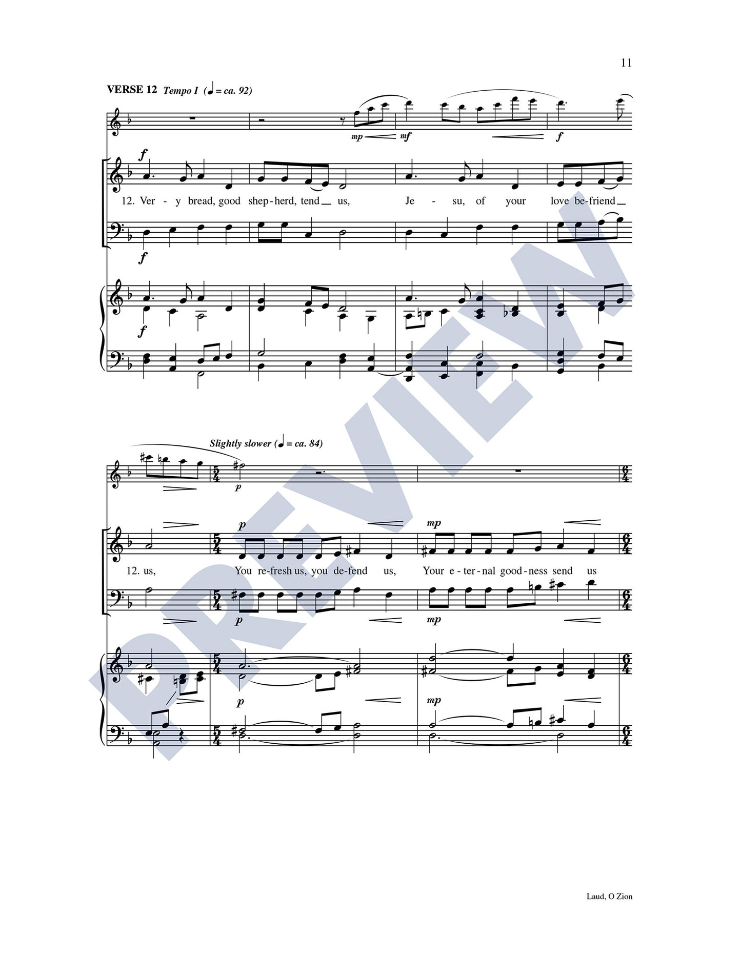 Laud, O Zion