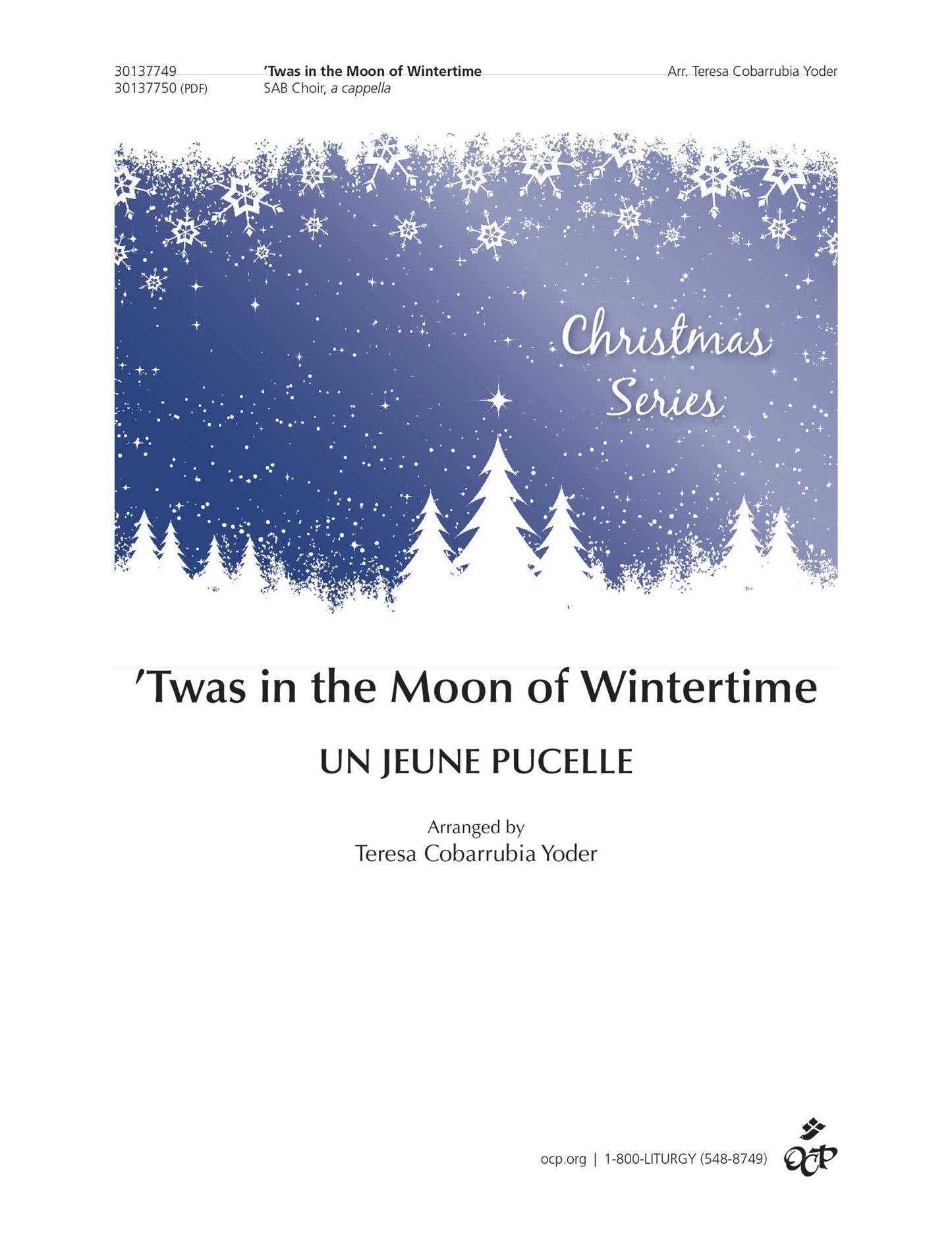 'Twas in the Moon of Wintertime