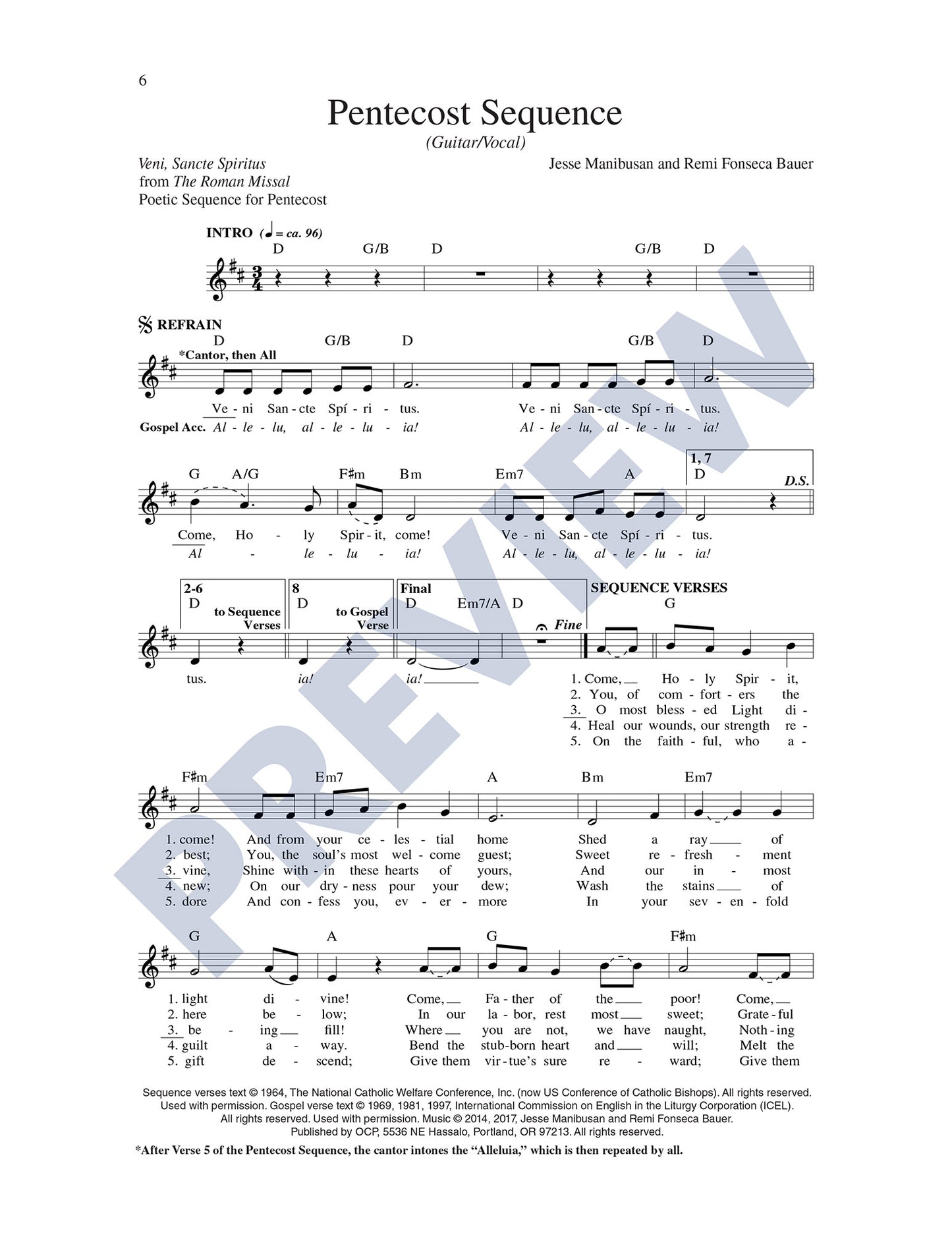 Pentecost Sequence