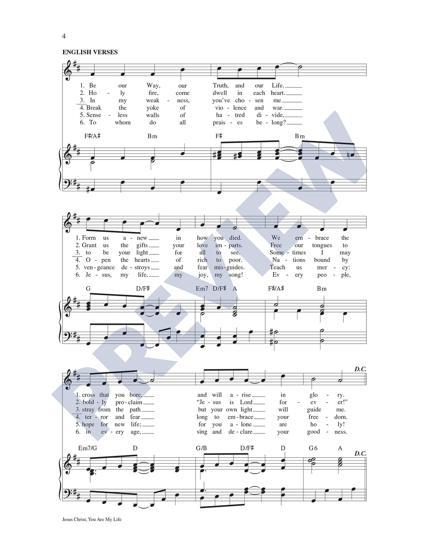 Jesus Christ, You Are My Life