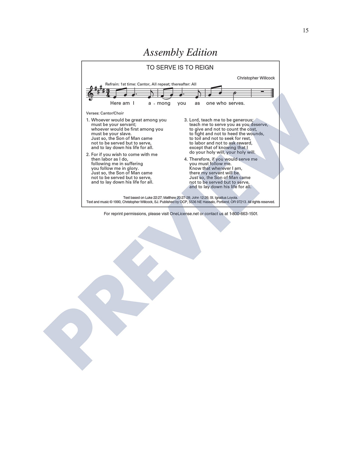 To Serve Is to Reign