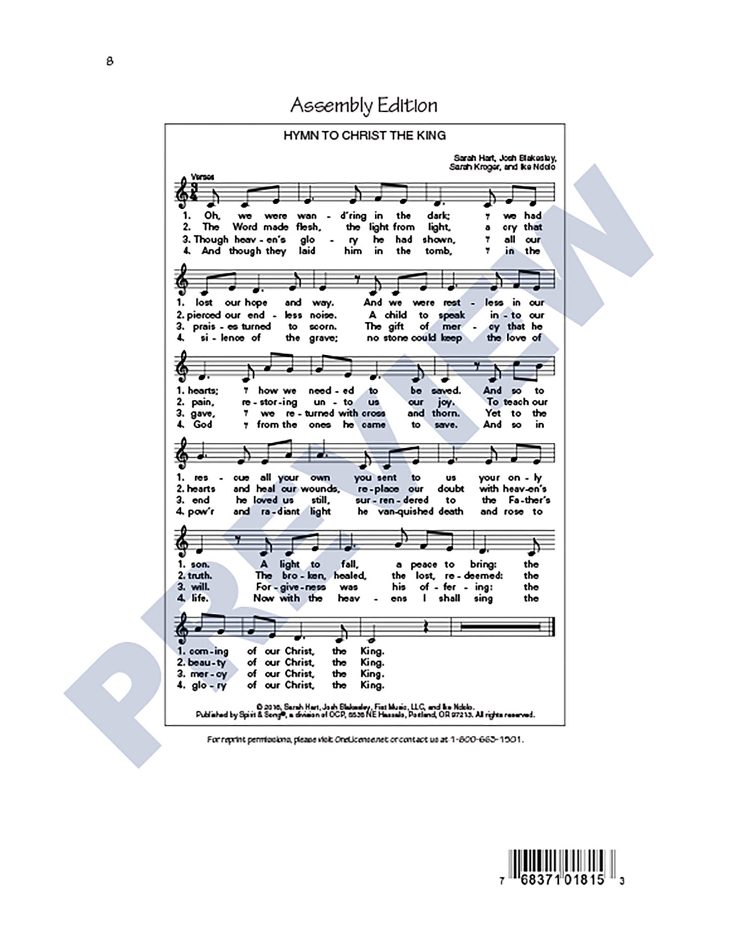 Hymn to Christ the King
