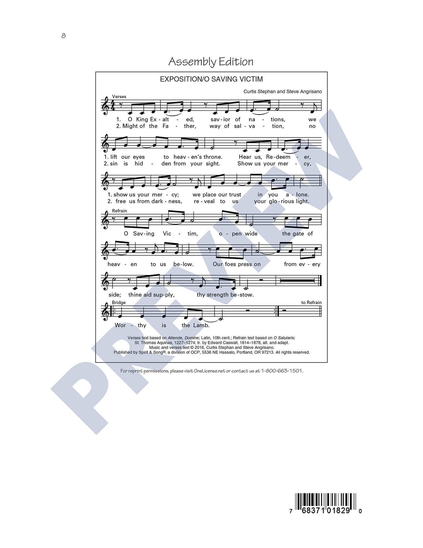 Exposition/O Saving Victim