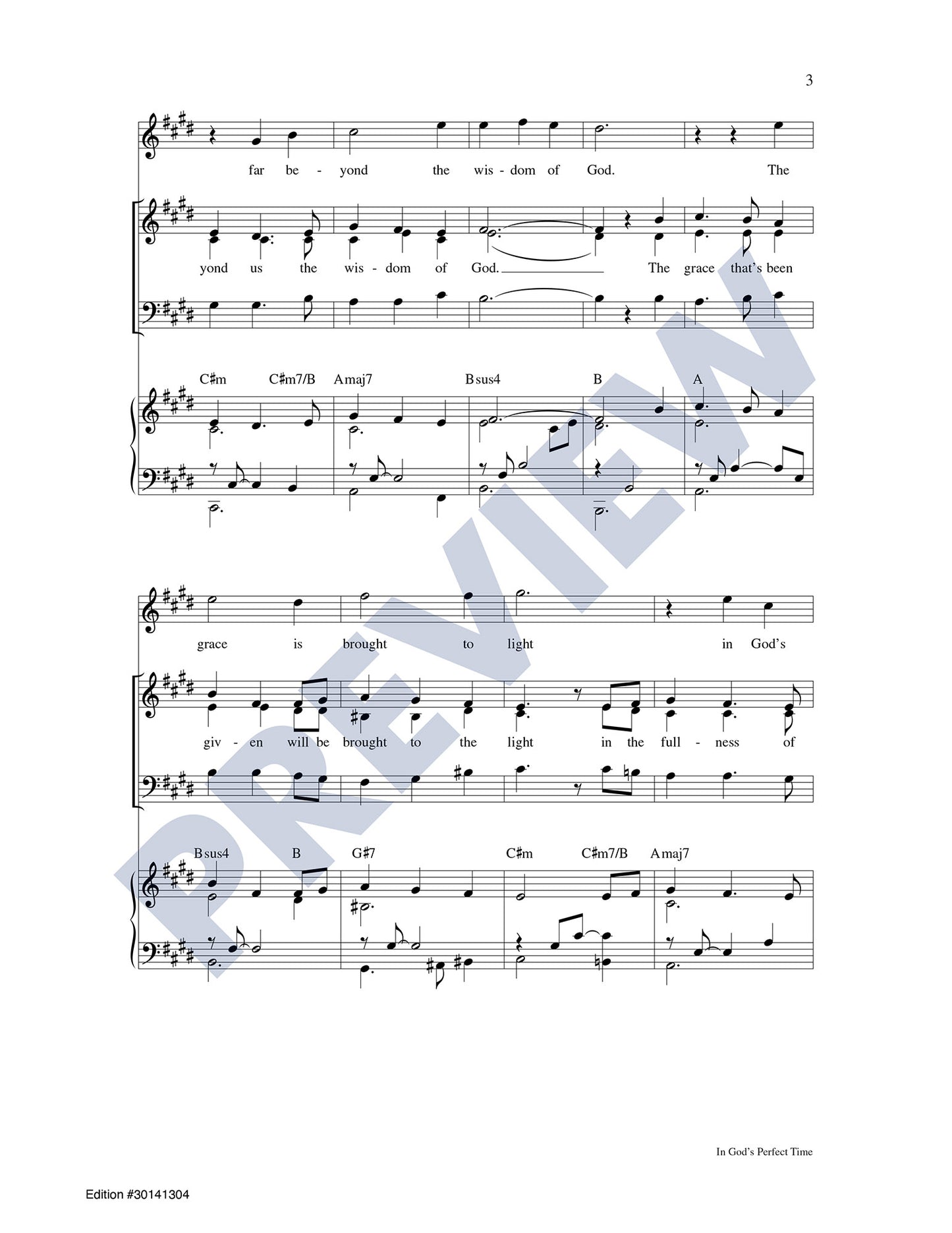 In God's Perfect Time