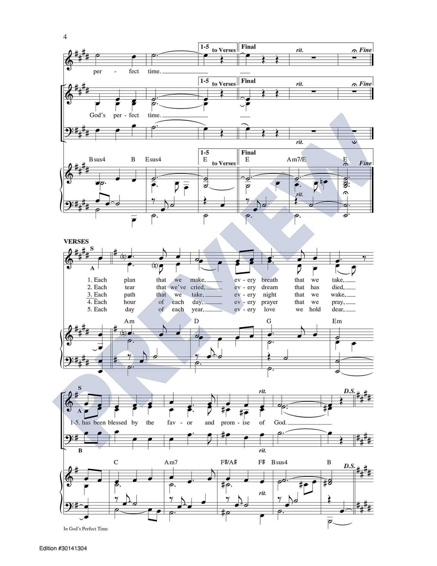 In God's Perfect Time