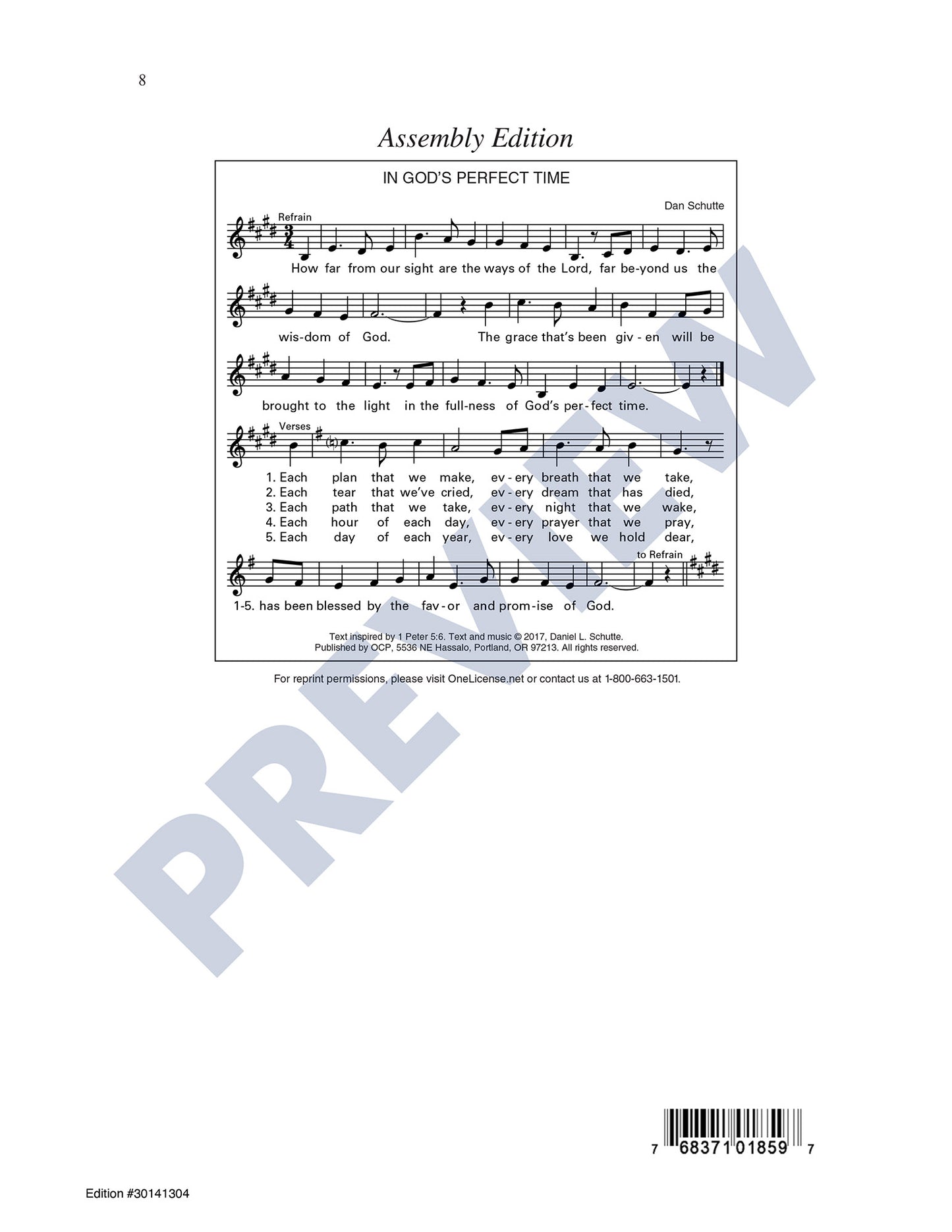 In God's Perfect Time