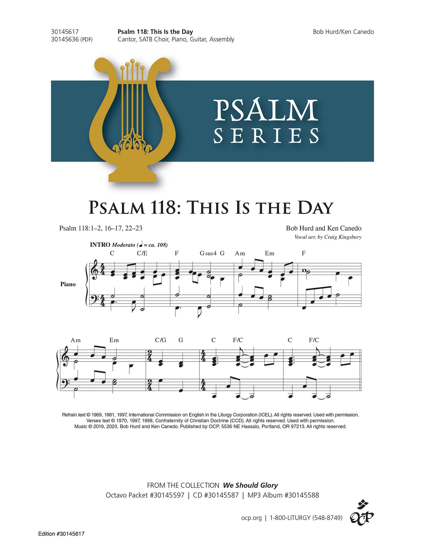 Psalm 118: This Is the Day