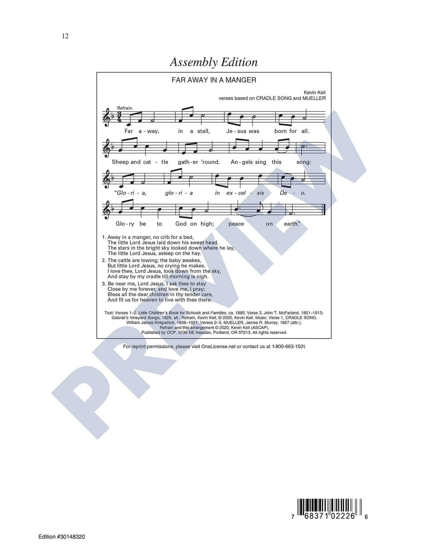 Far Away in a Manger