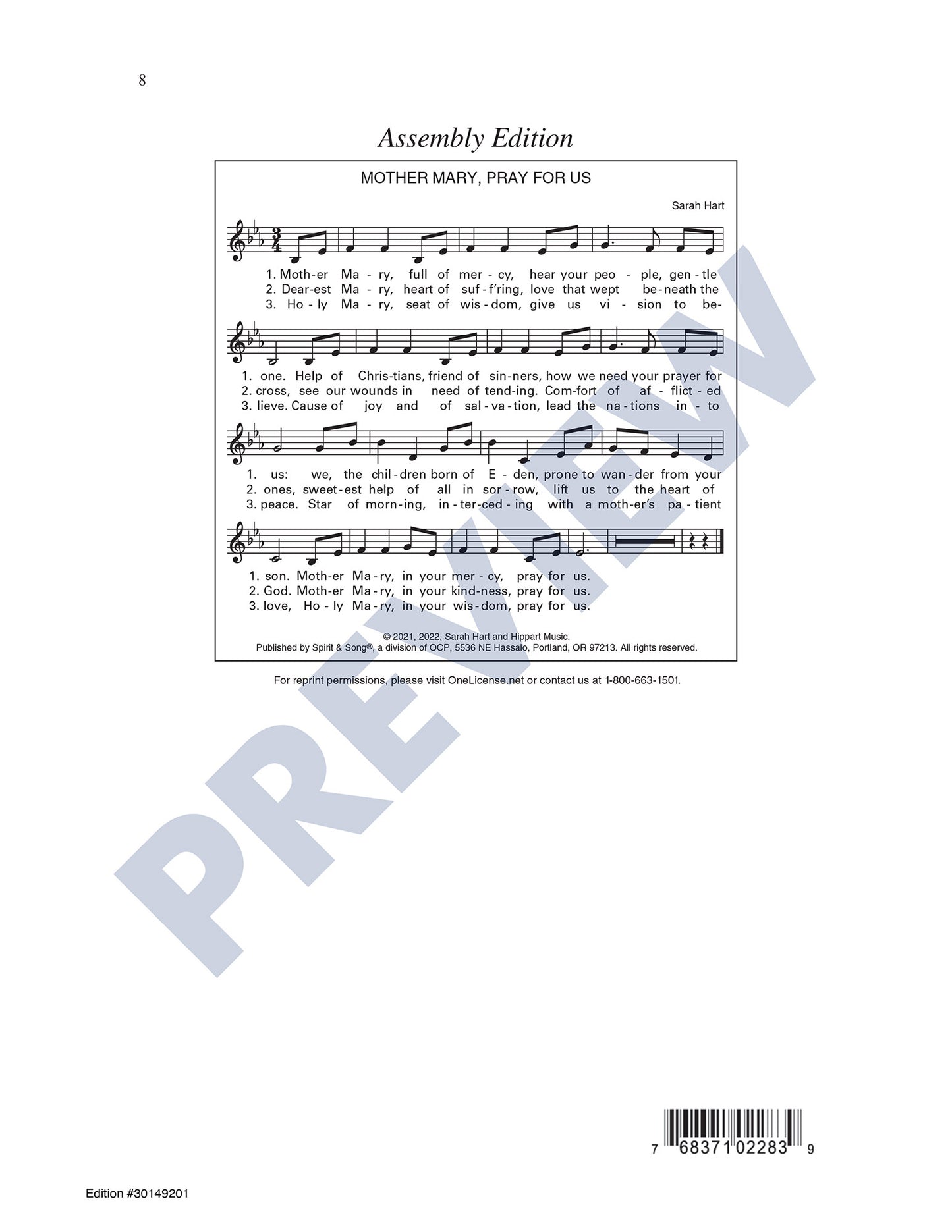 Mother Mary, Pray for Us