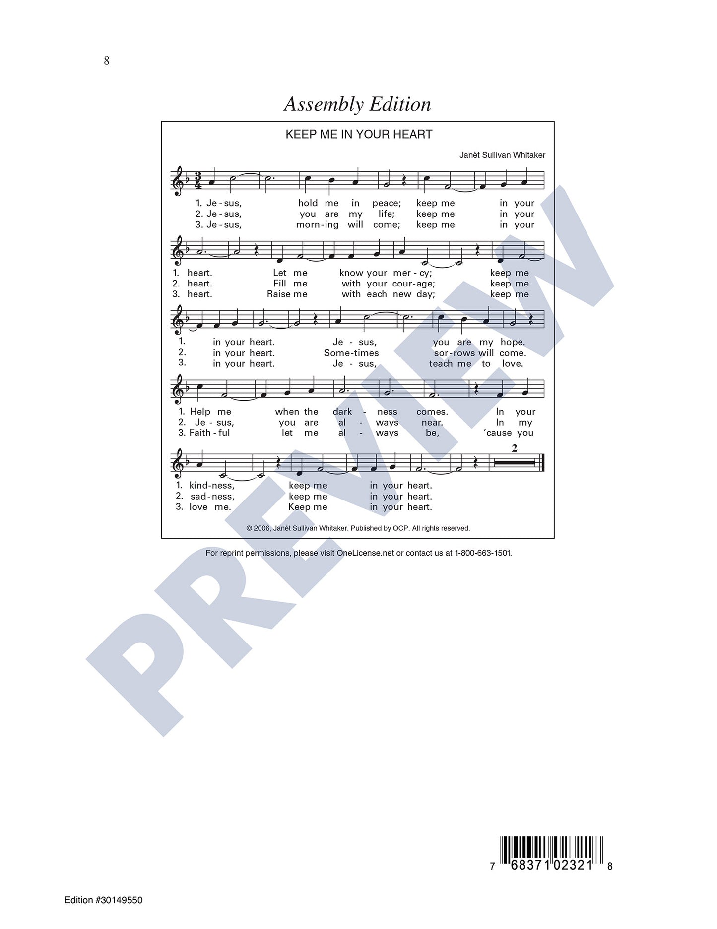 Keep Me in Your Heart