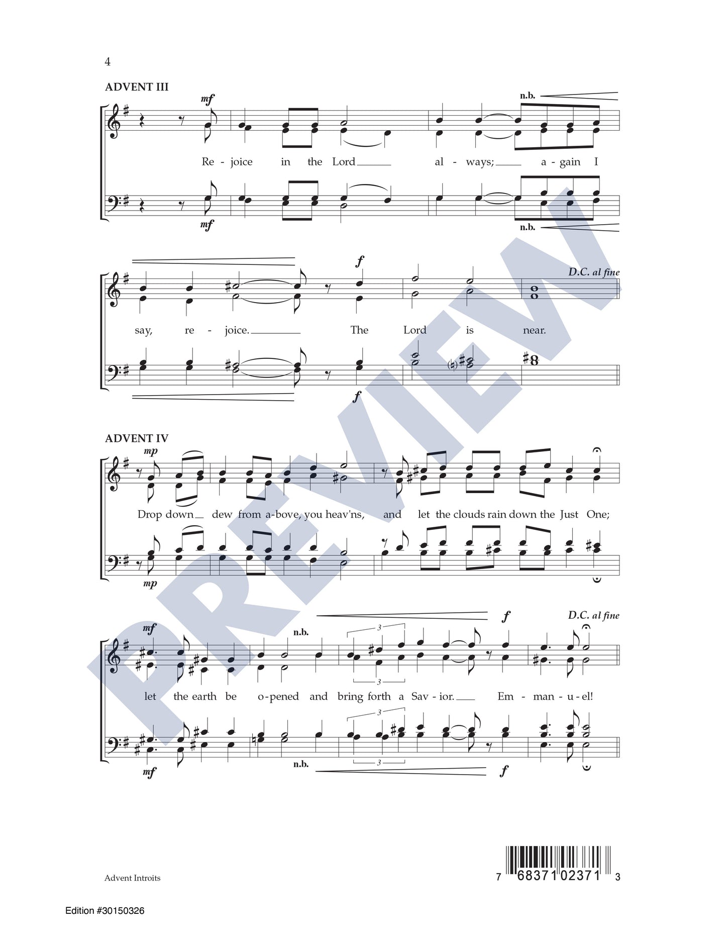 Advent Introits