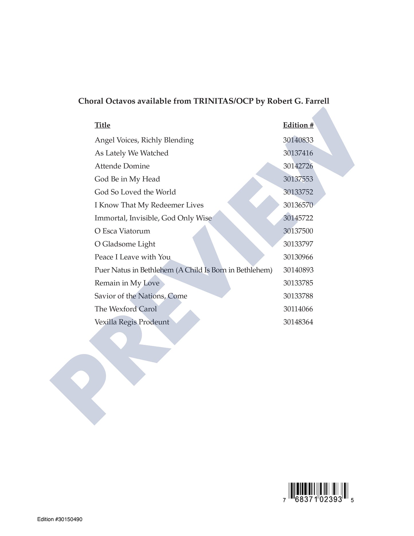 O Lord, Hear My Prayer