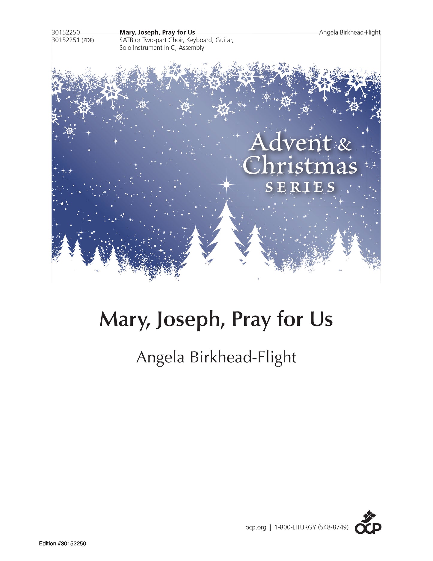 Mary, Joseph, Pray for Us