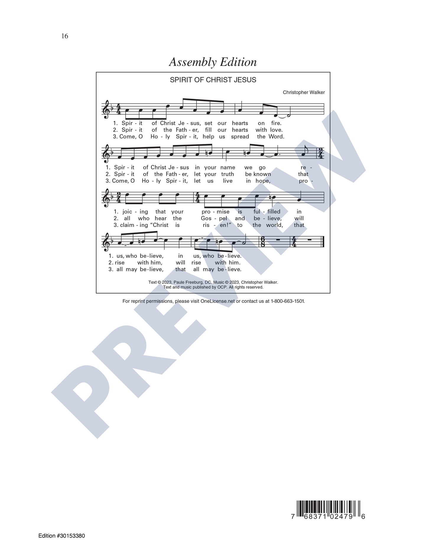 Three Hymns for the Easter Season