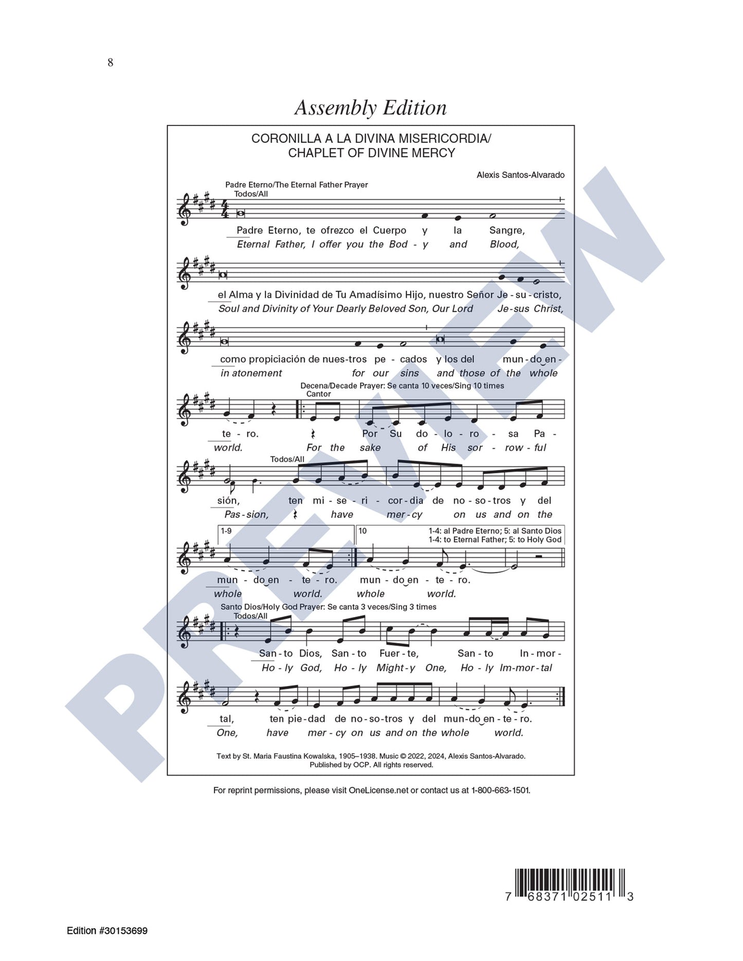 Coronilla a la Divina Misericordia/Chaplet of Divine Mercy