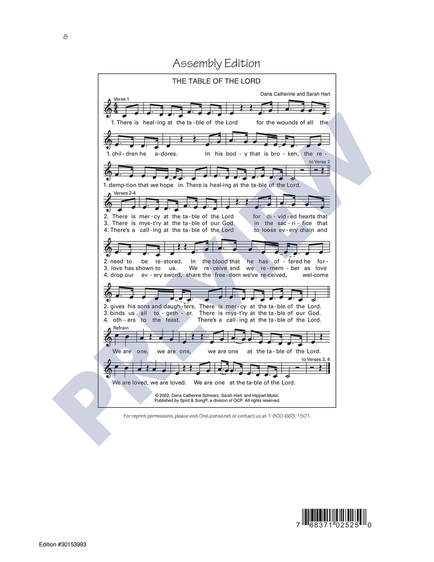 The Table of the Lord