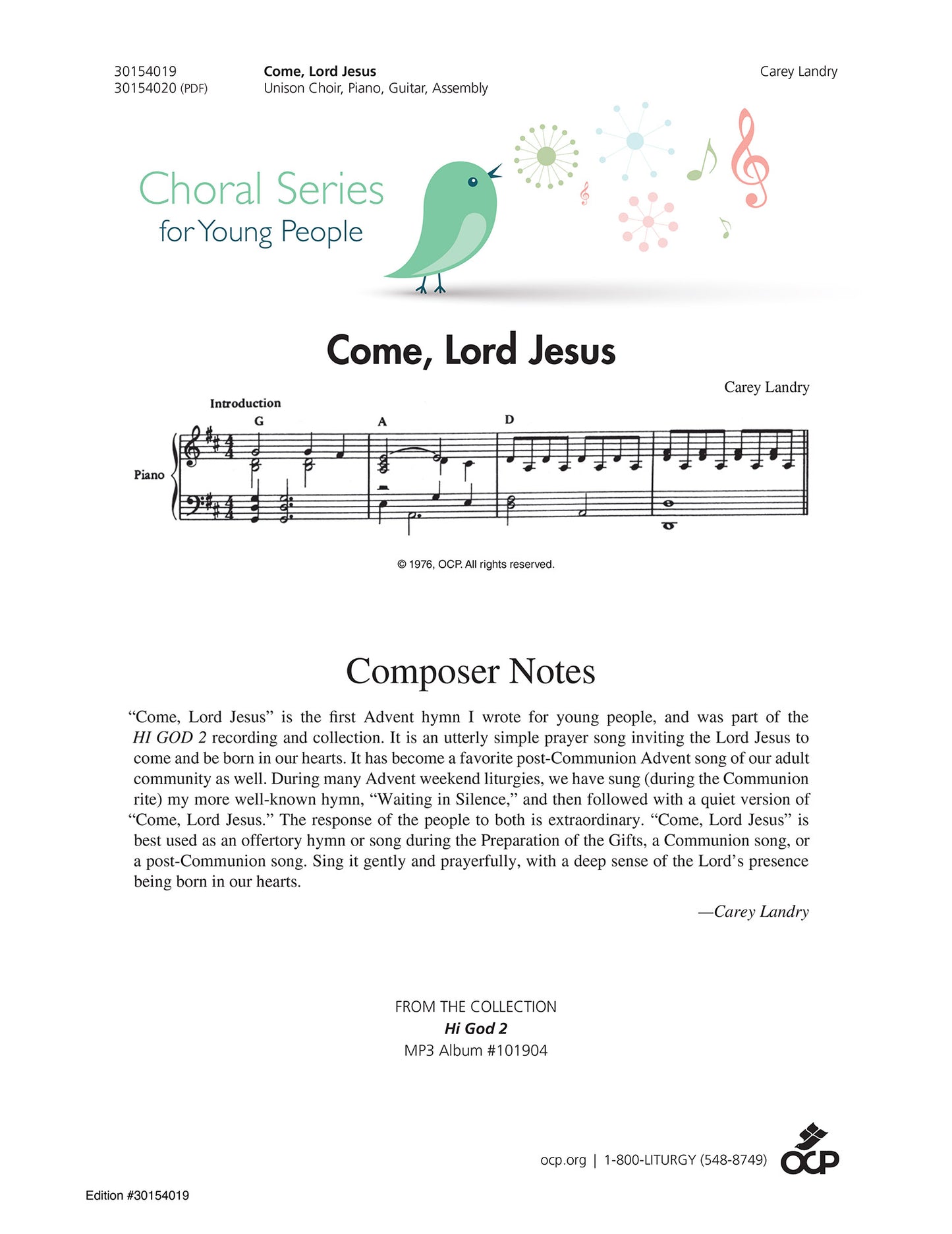 Come, Lord Jesus