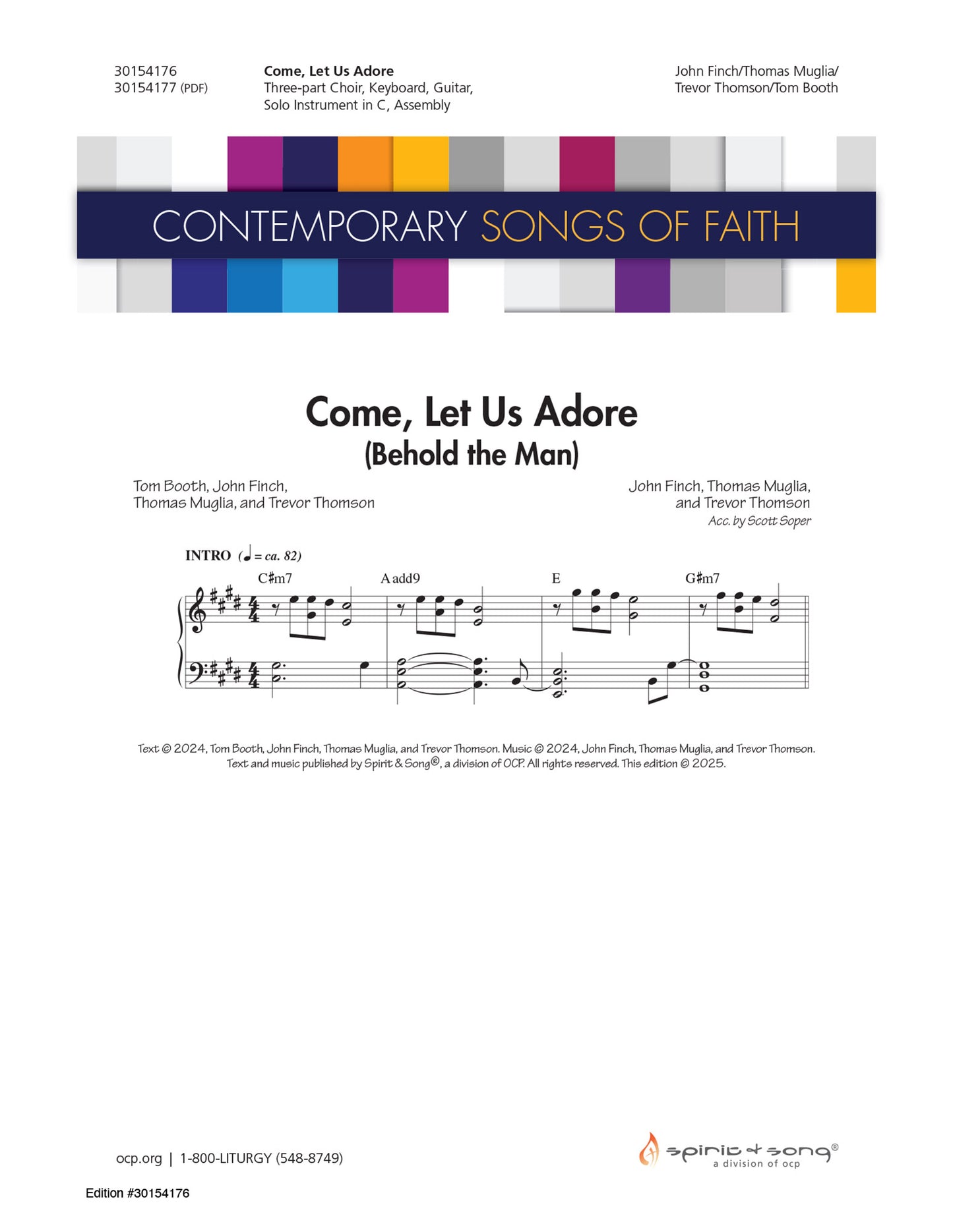 Come, Let Us Adore