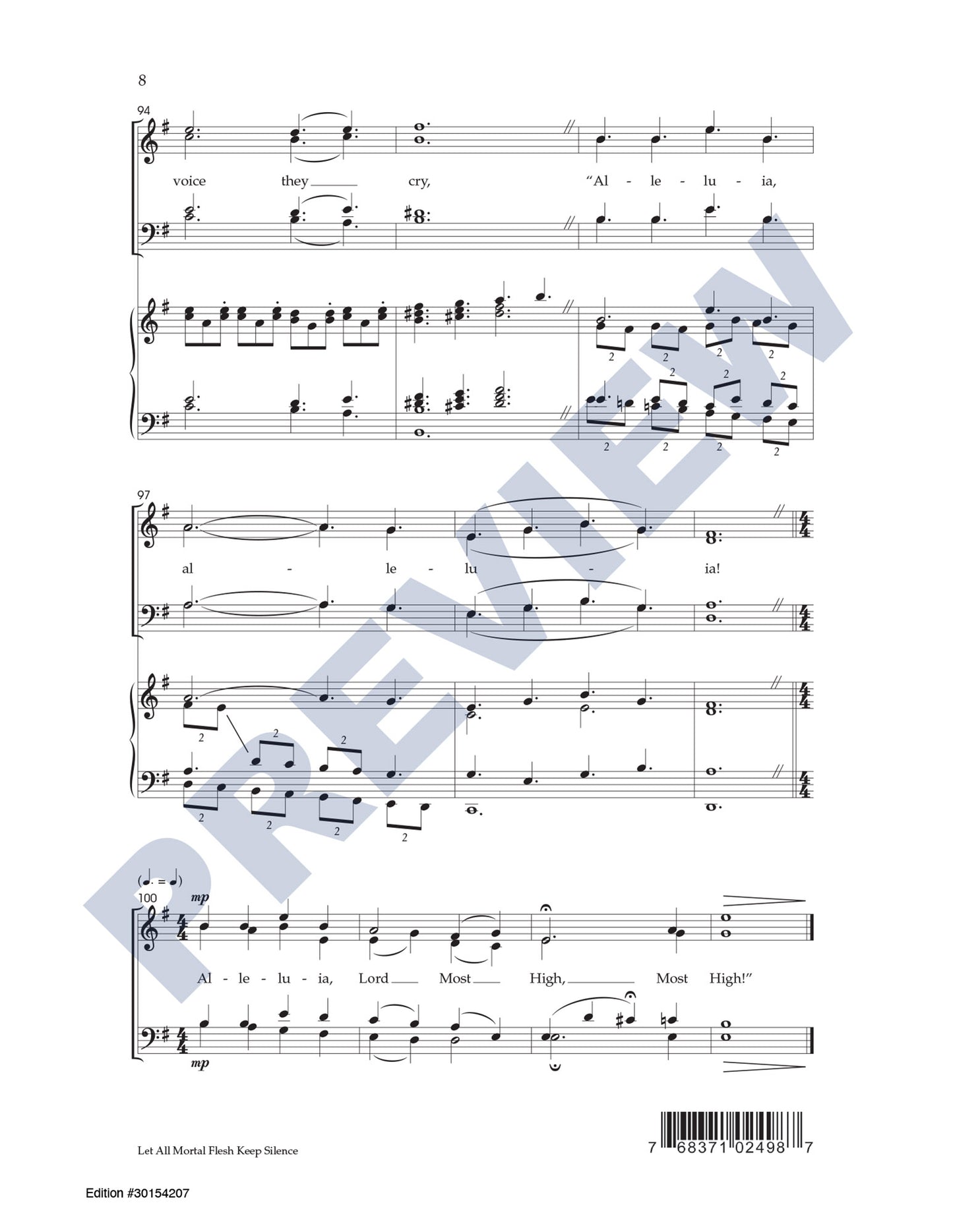 Let All Mortal Flesh Keep Silence