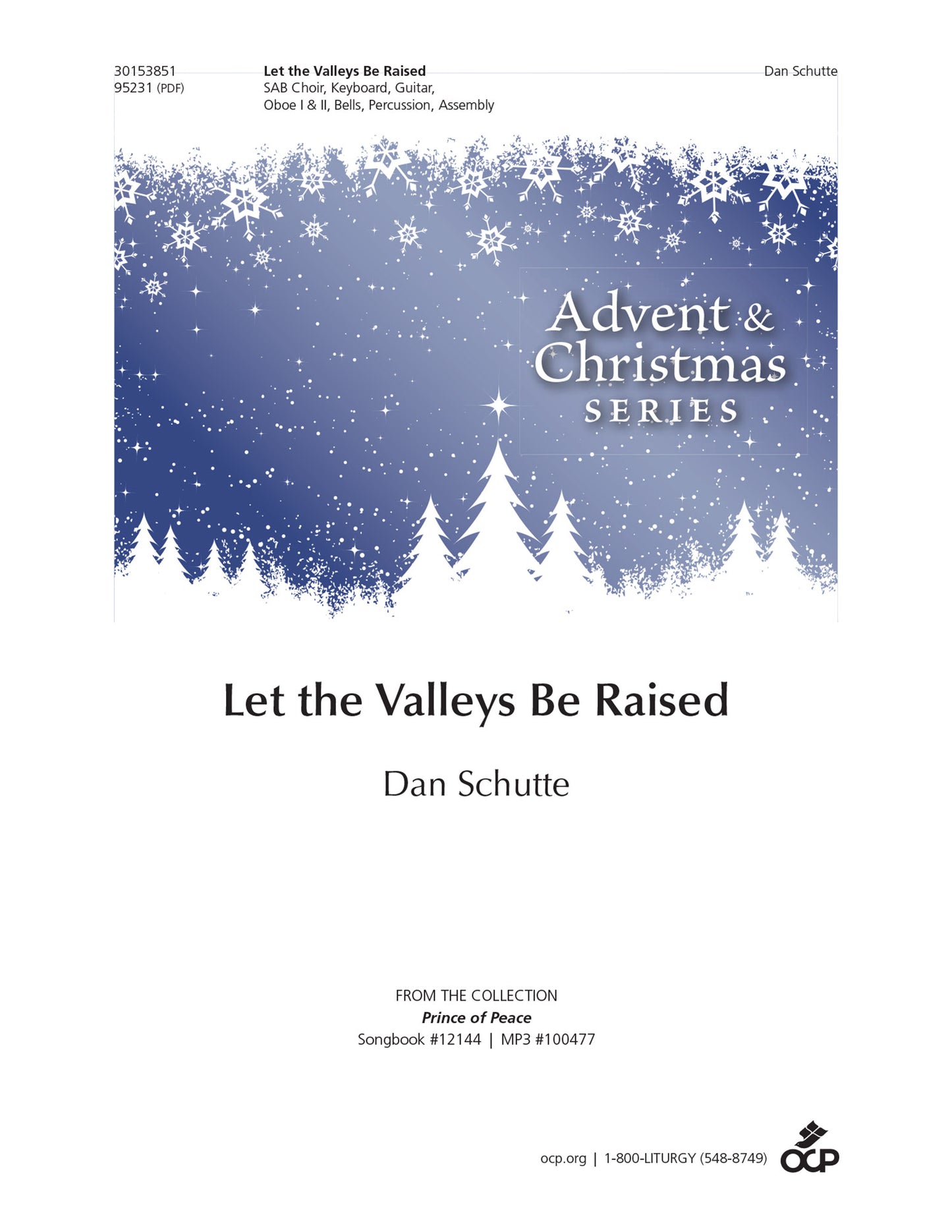 Let the Valleys Be Raised