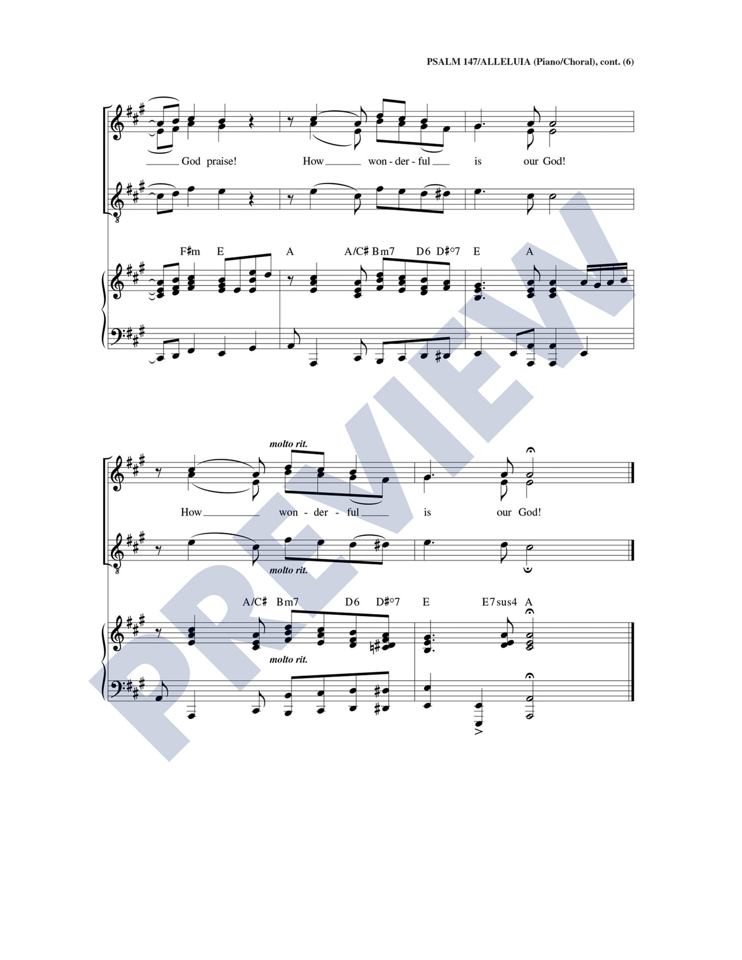Psalm 147/Alleluia