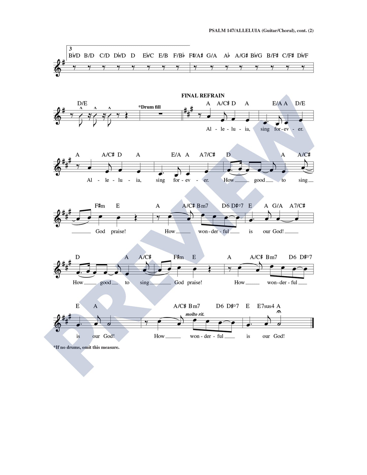 Psalm 147/Alleluia