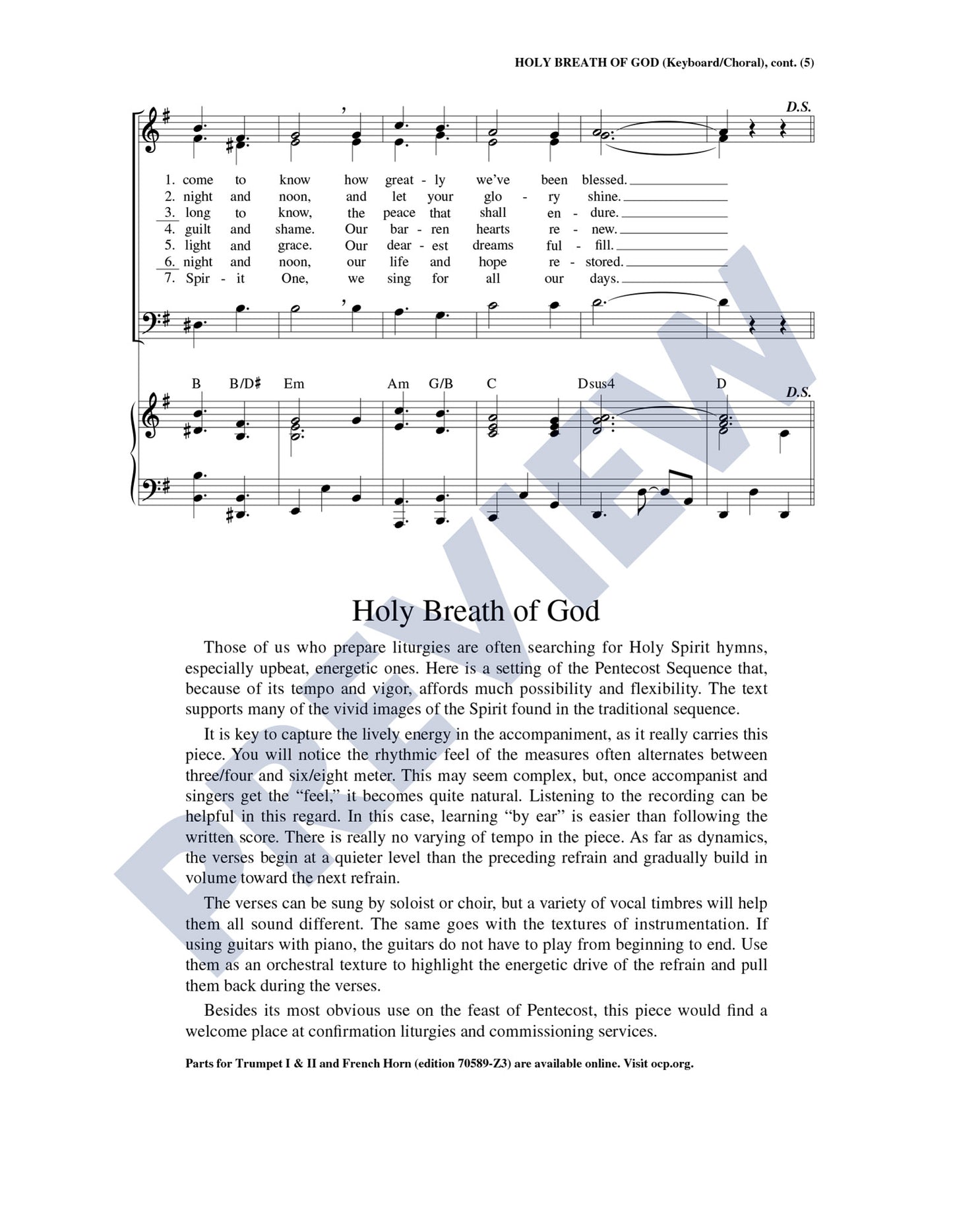 Holy Breath of God