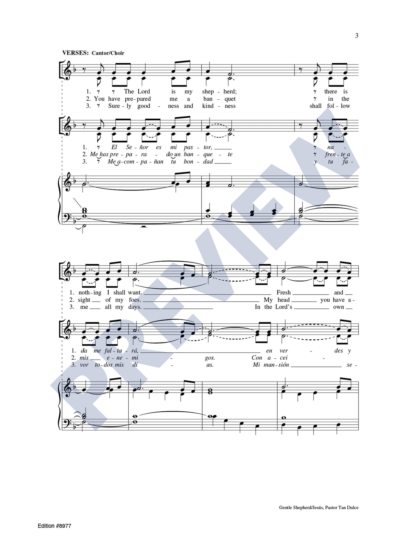 Gentle Shepherd / Jesús, Pastor Tan Dulce