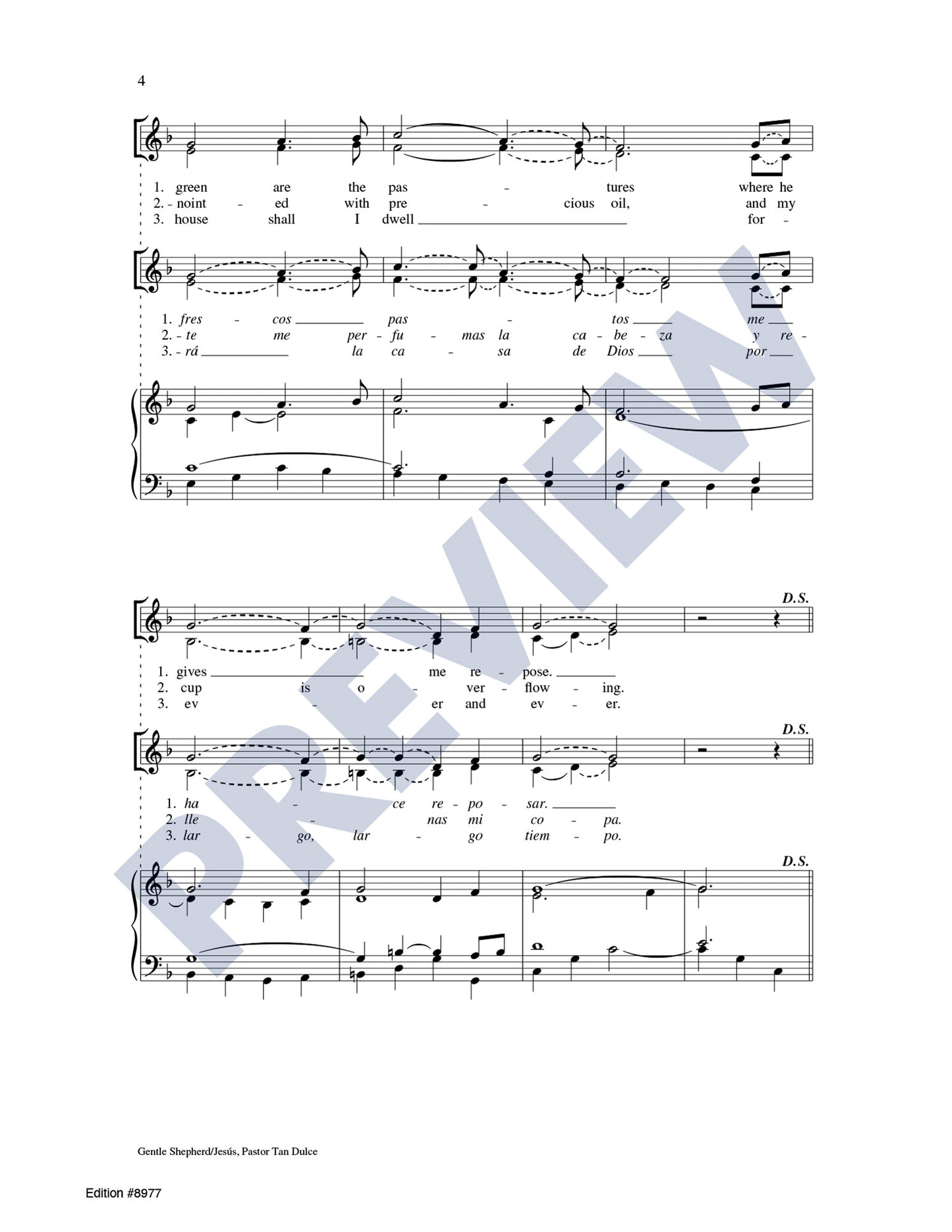 Gentle Shepherd / Jesús, Pastor Tan Dulce