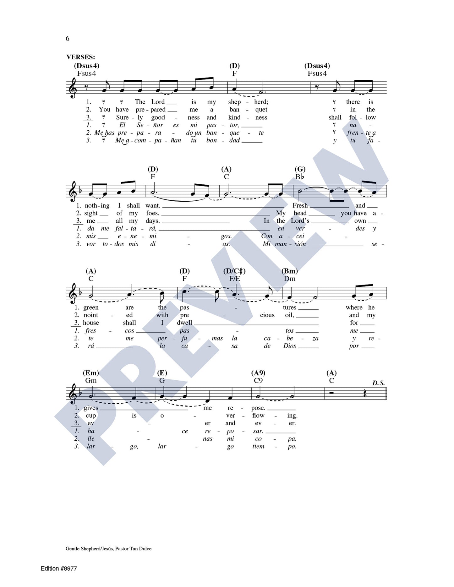 Gentle Shepherd / Jesús, Pastor Tan Dulce