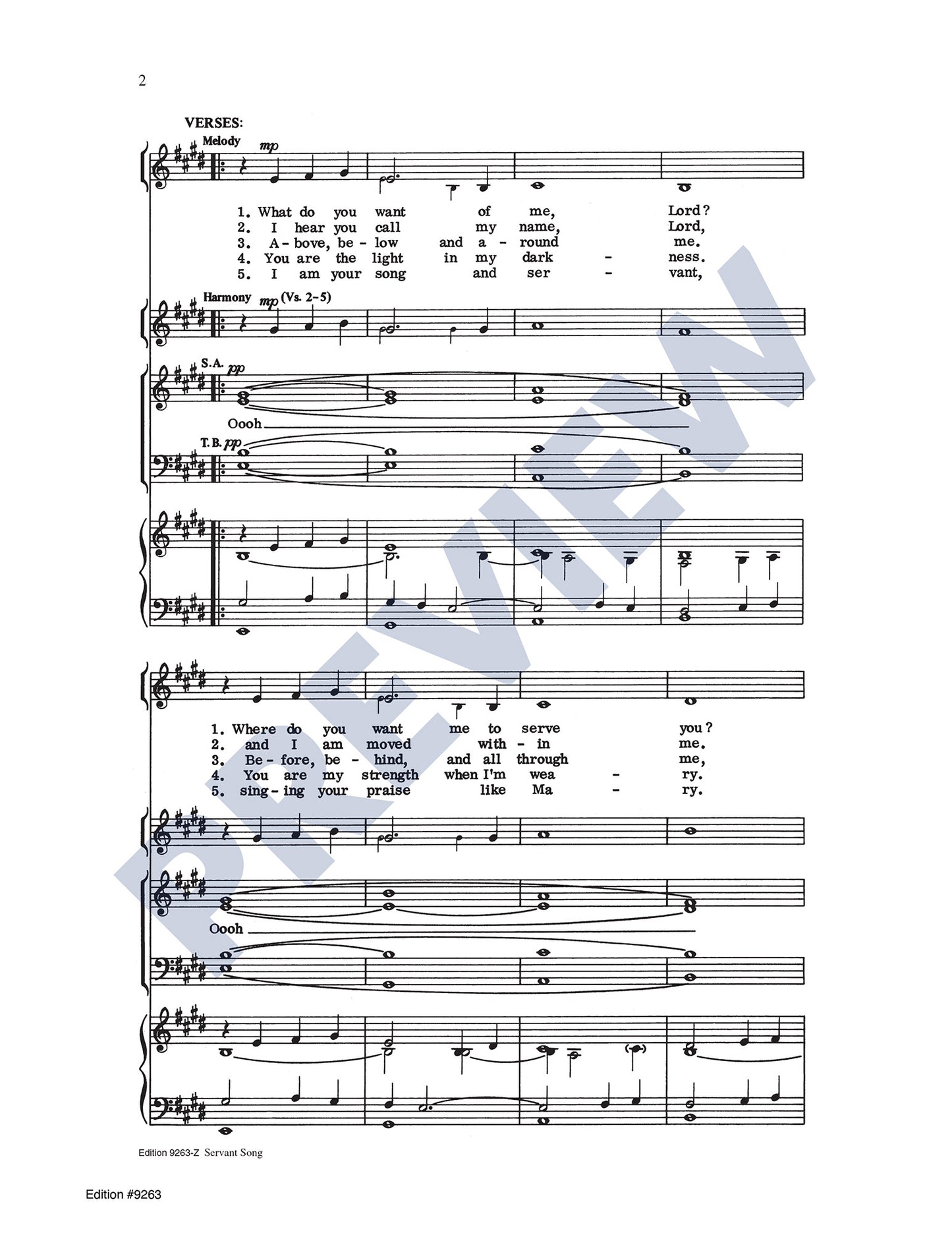 Servant Song