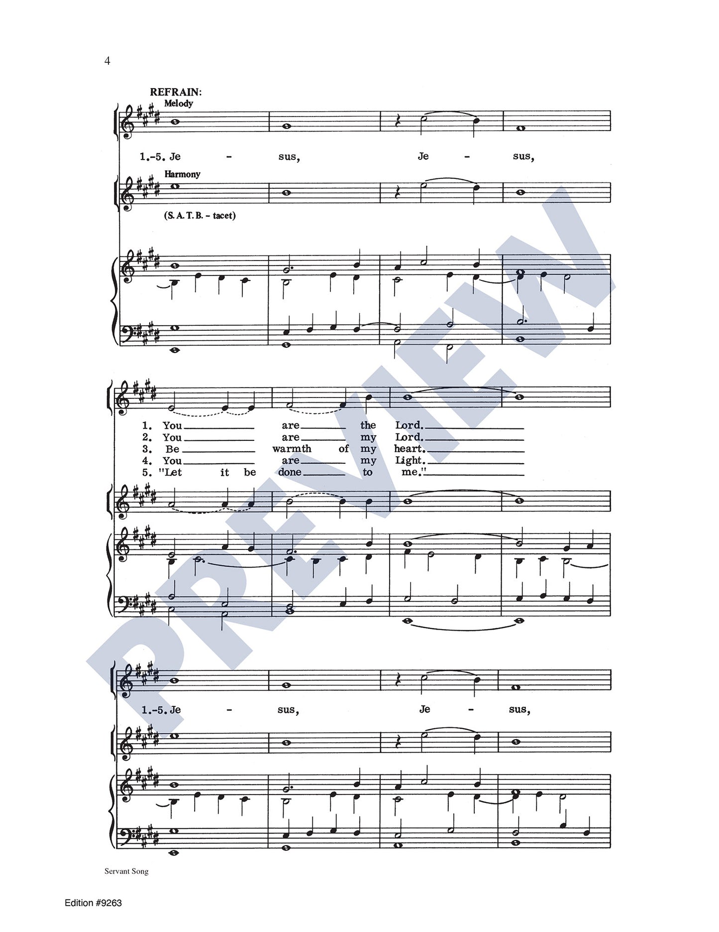 Servant Song