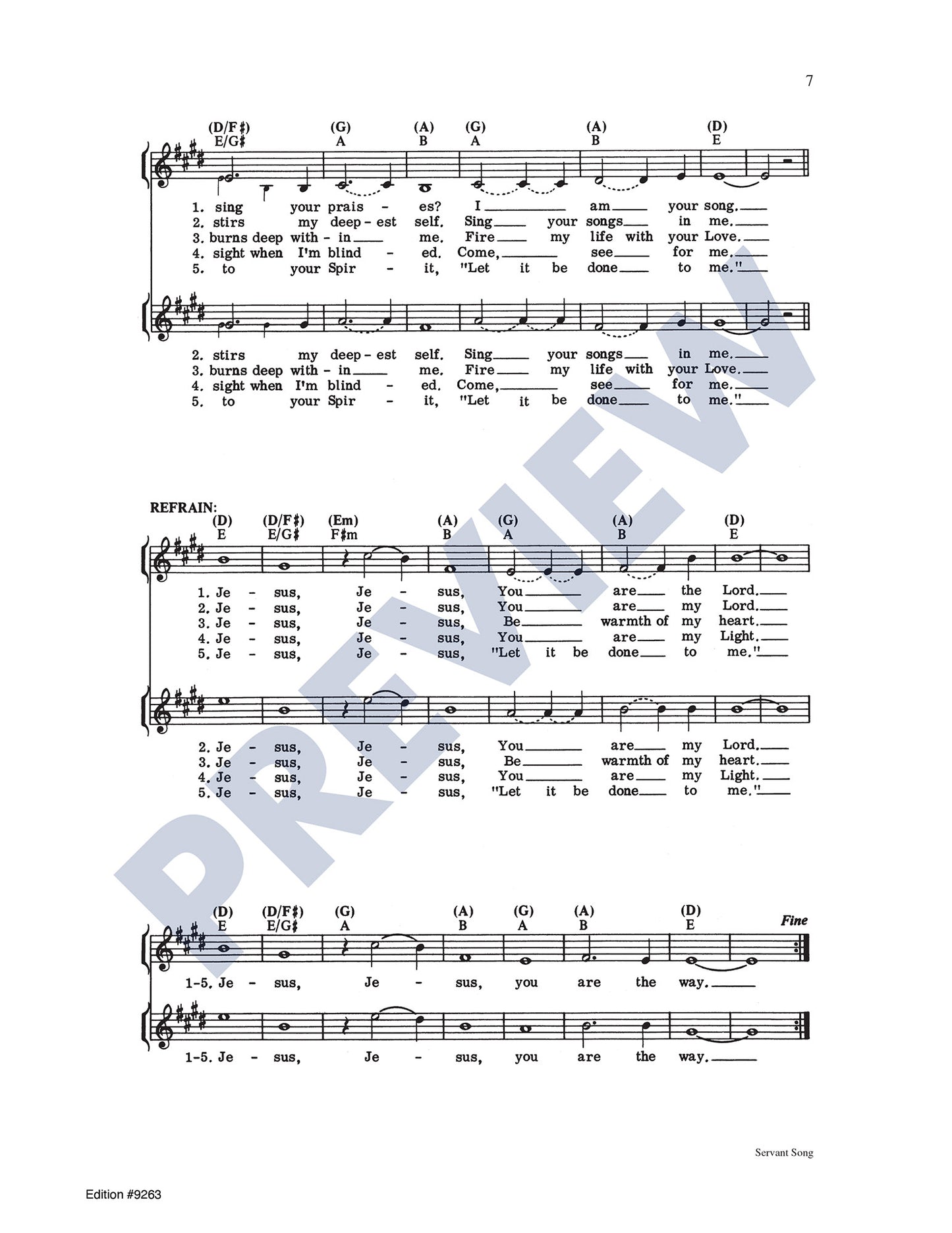 Servant Song