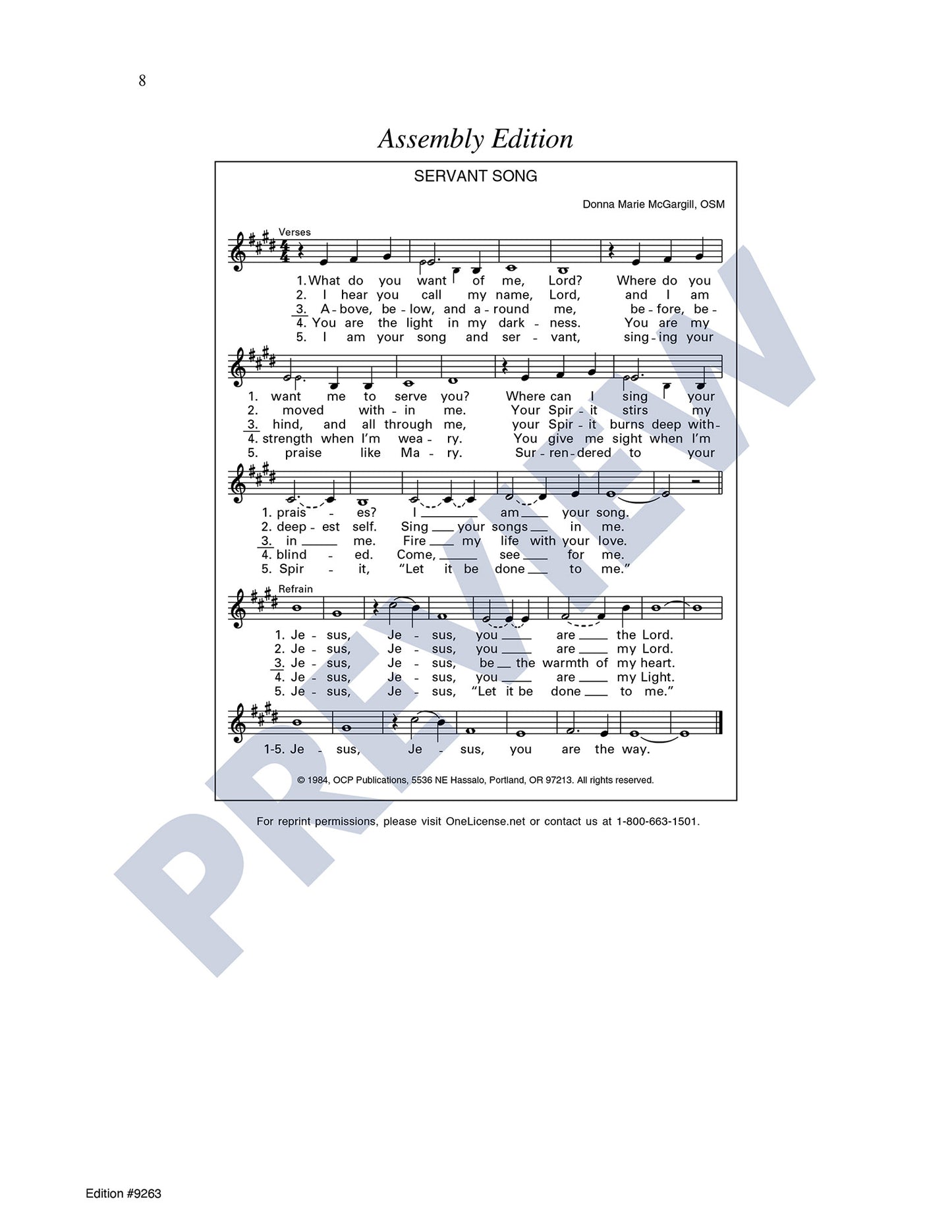 Servant Song