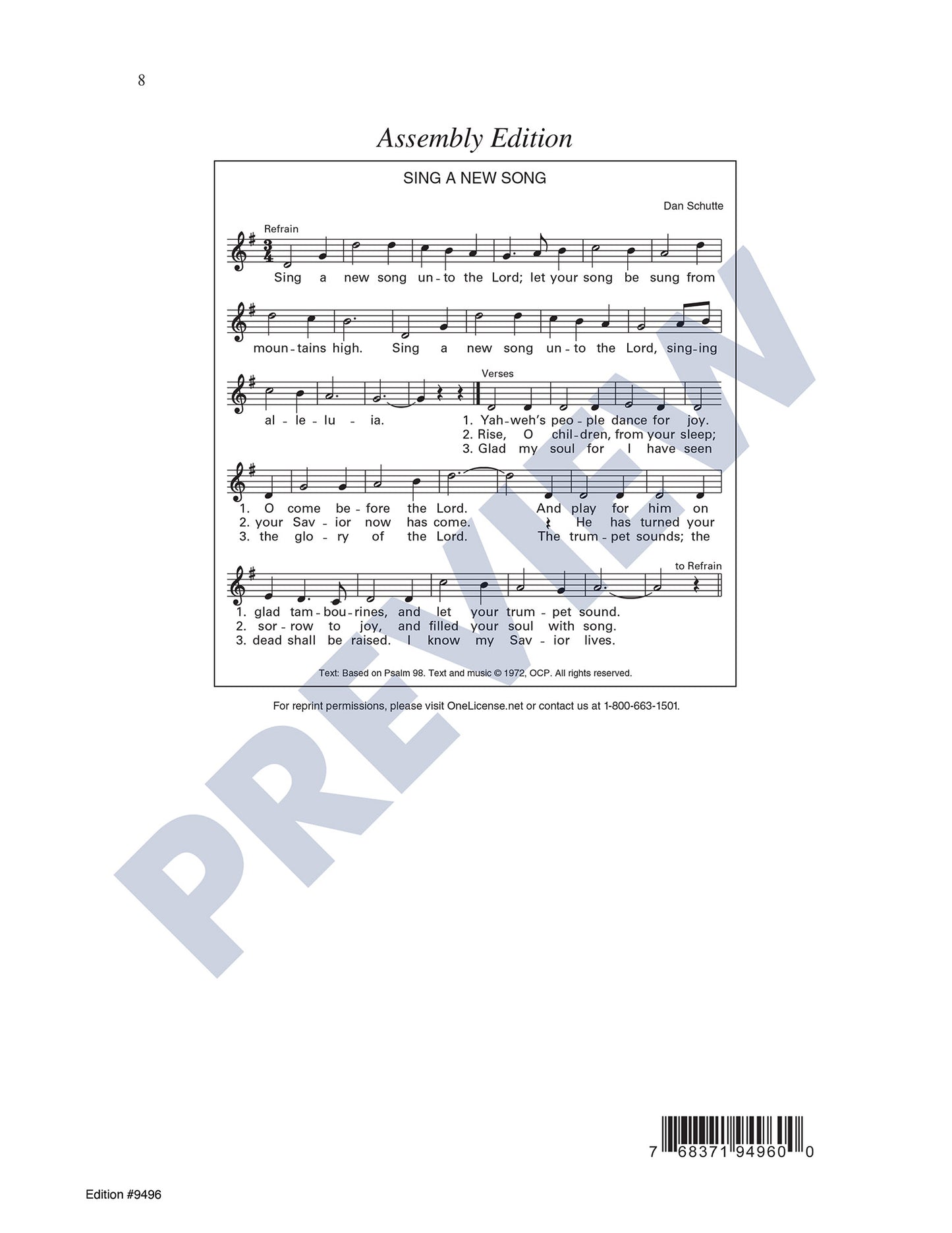 Sing a New Song