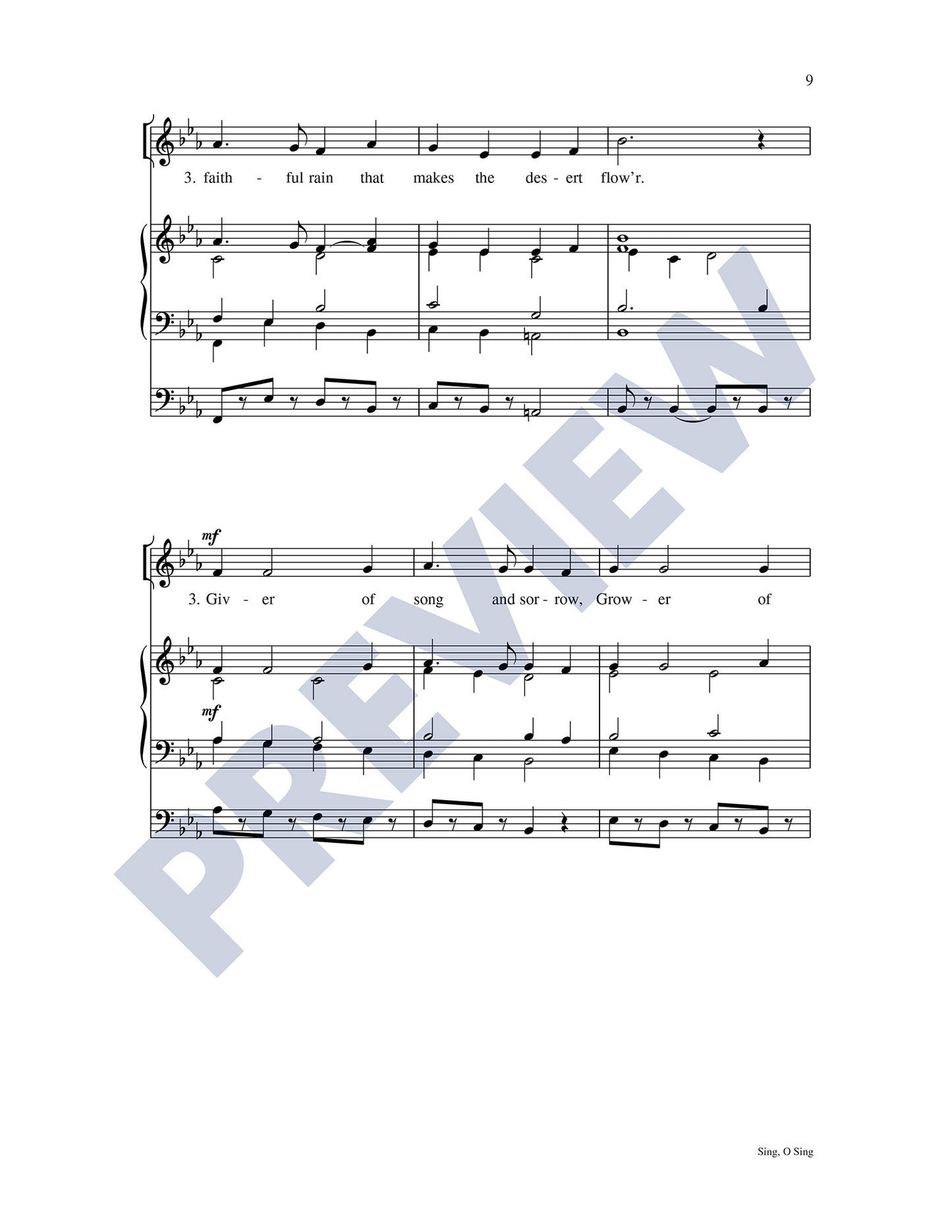 Sing, O Sing