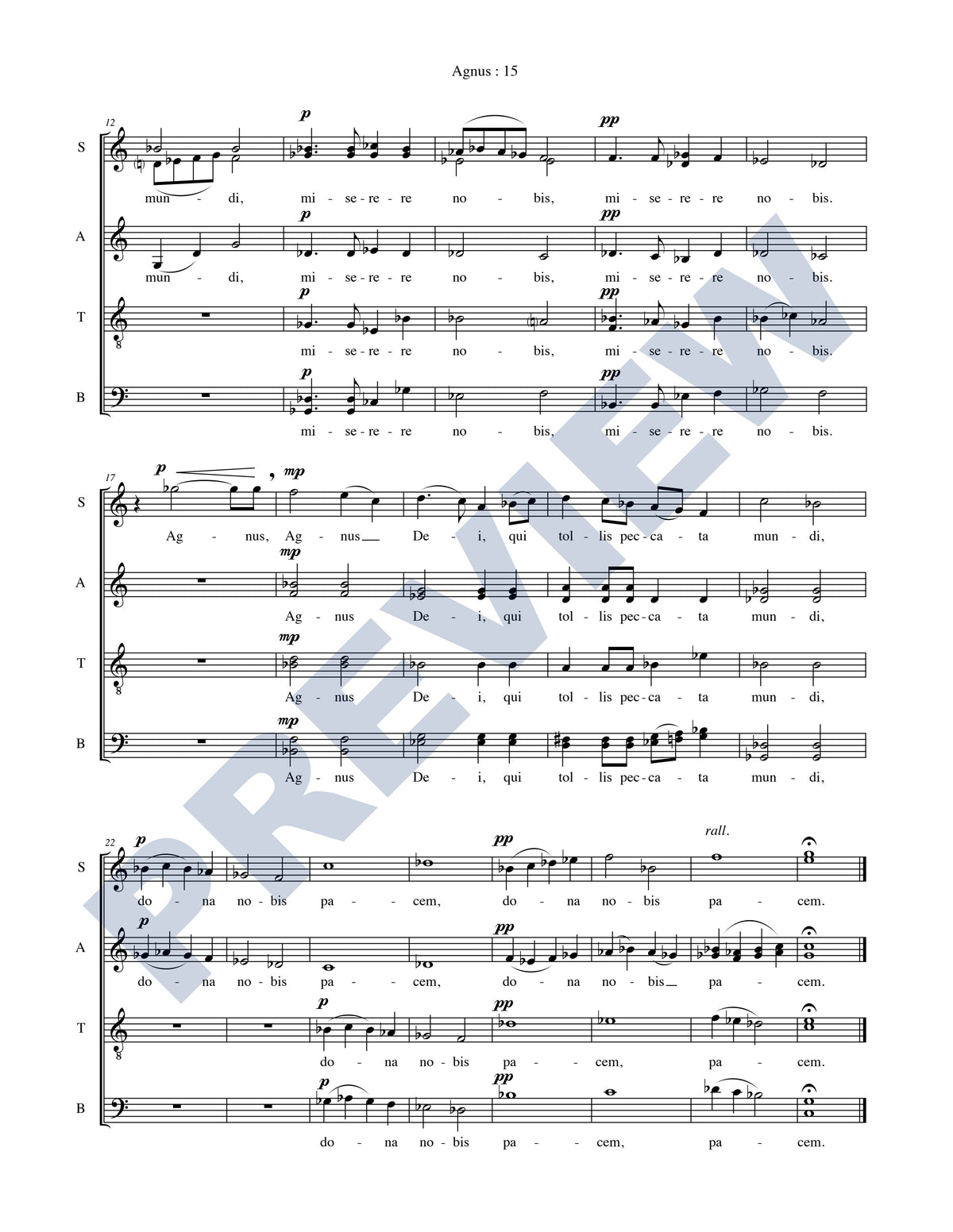 Missa Brevis - Merton