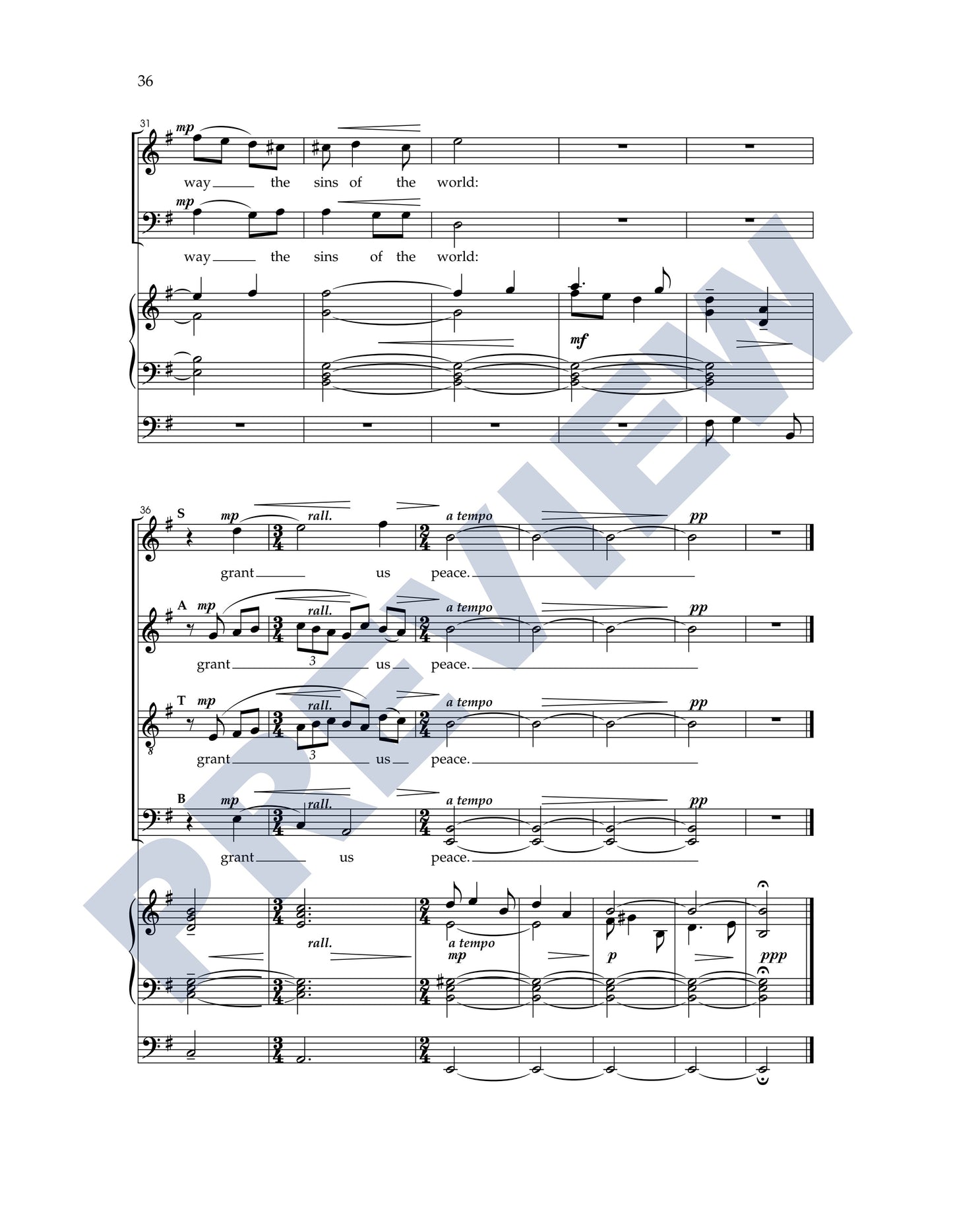 Missa Brevis (Washington Service)