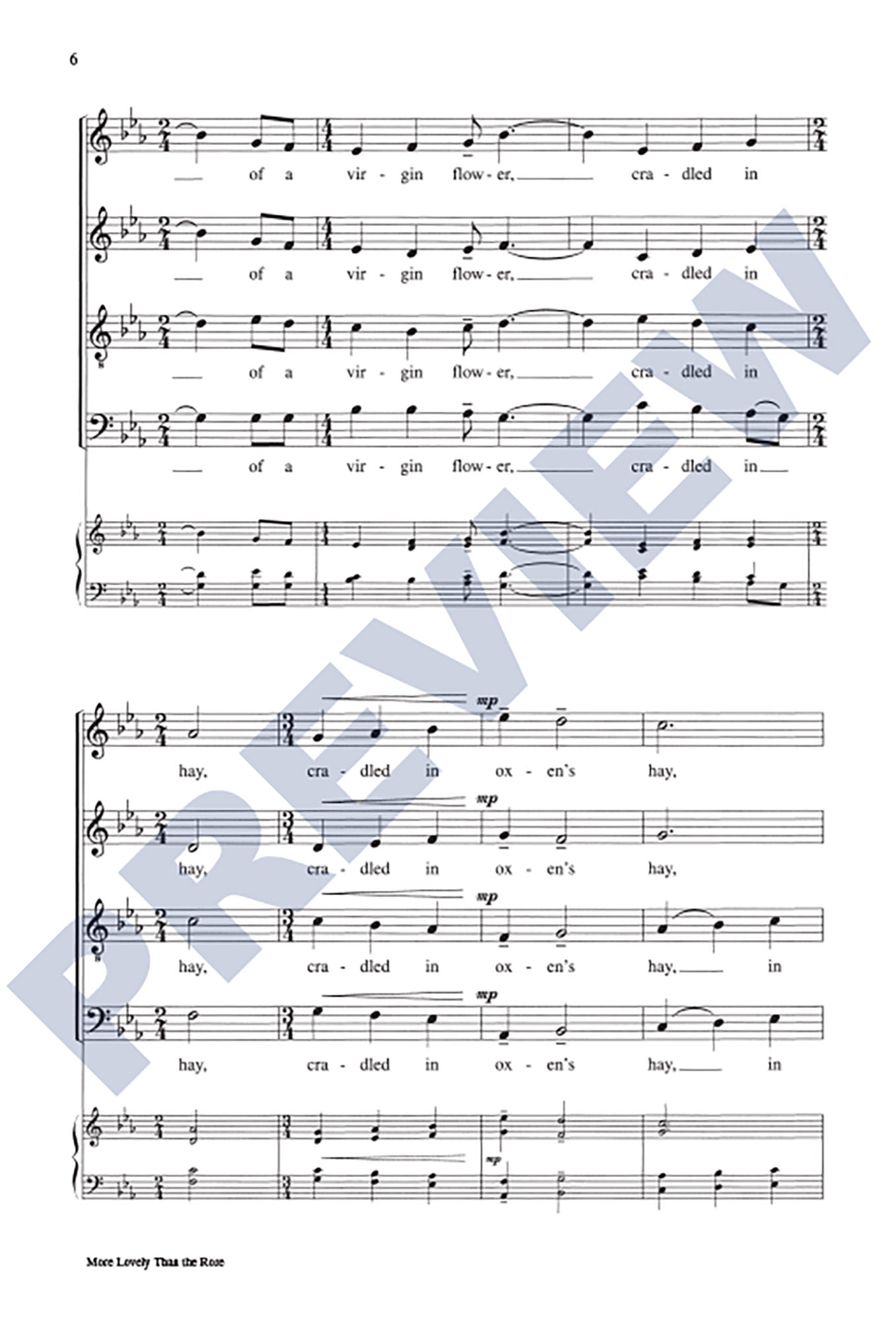 More Lovely Than the Rose