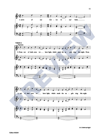 Three Christmas Carols, Set 3