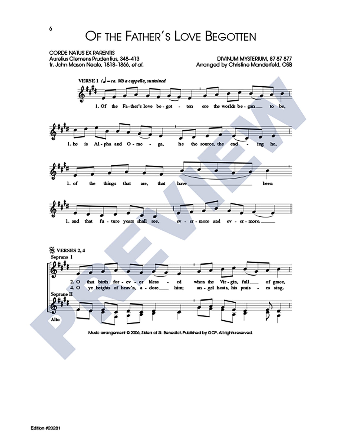 Three Christmas Carols, Set 3