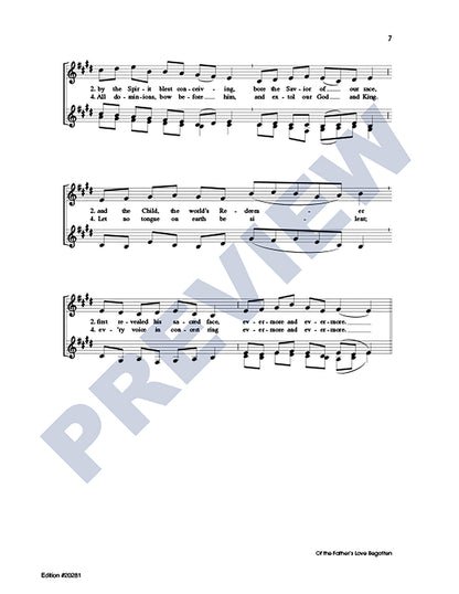 Three Christmas Carols, Set 3