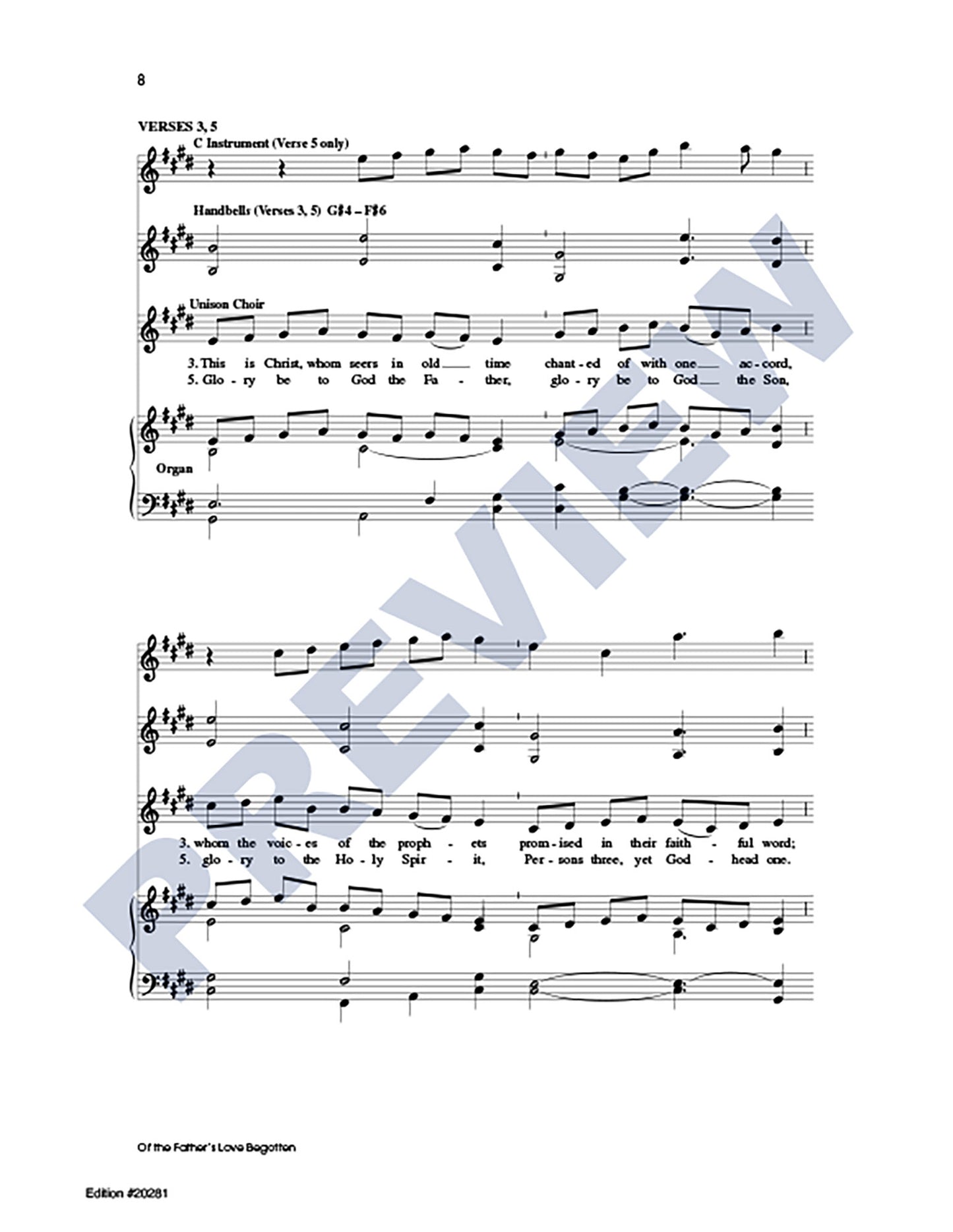 Three Christmas Carols, Set 3