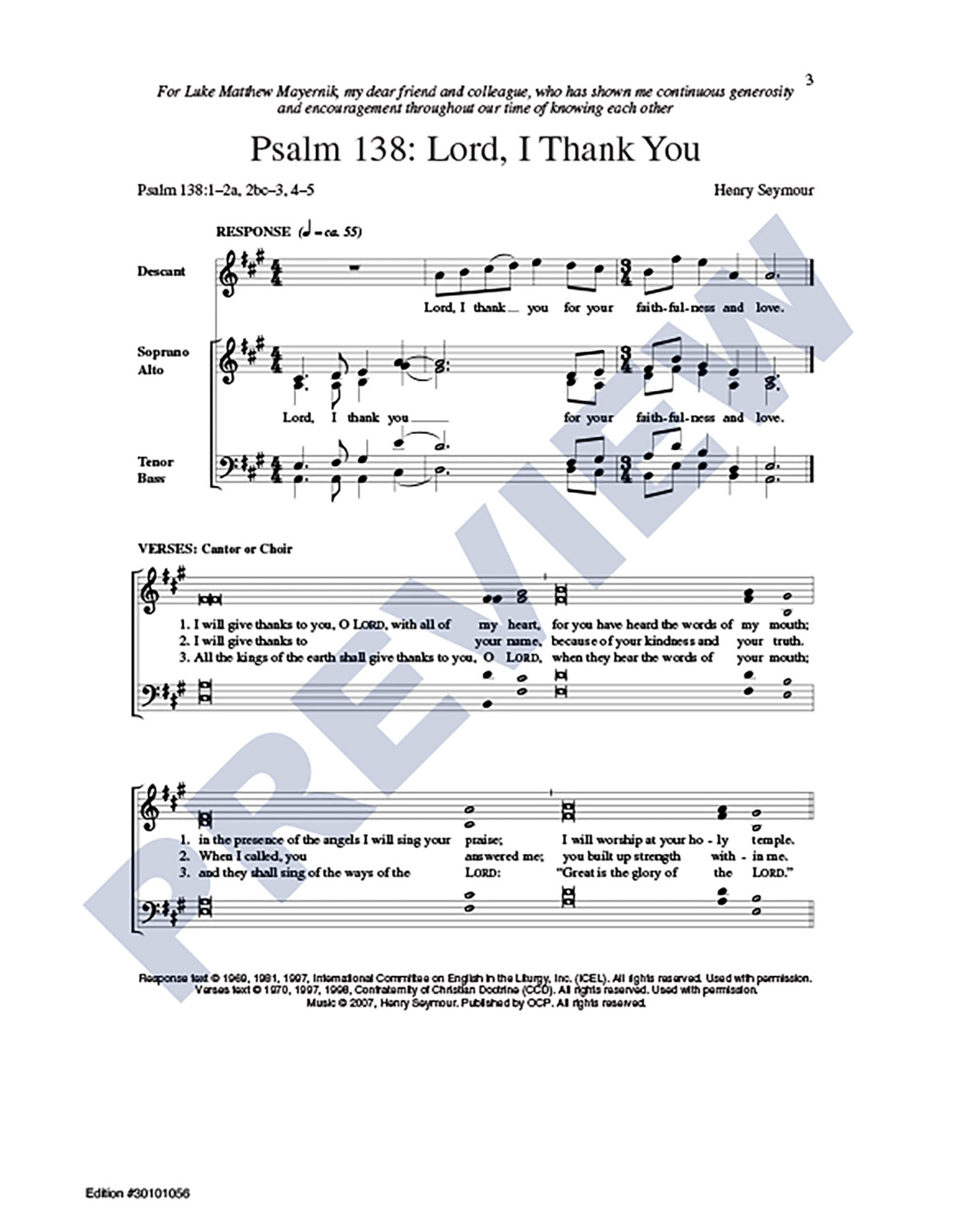Thanksgiving Psalms