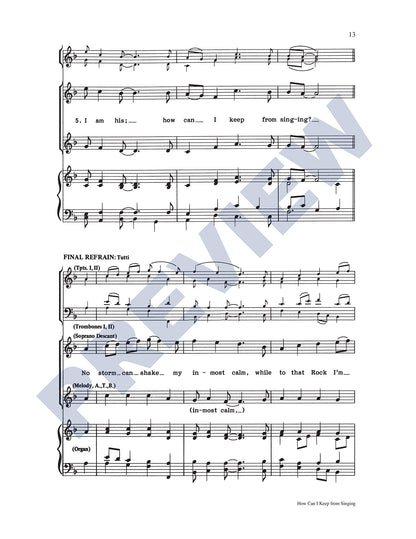 How Can I Keep from Singing