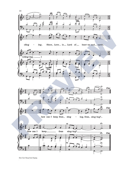 How Can I Keep from Singing